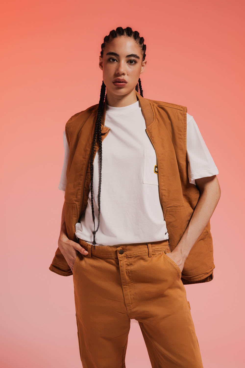 Spring Canvas Vest