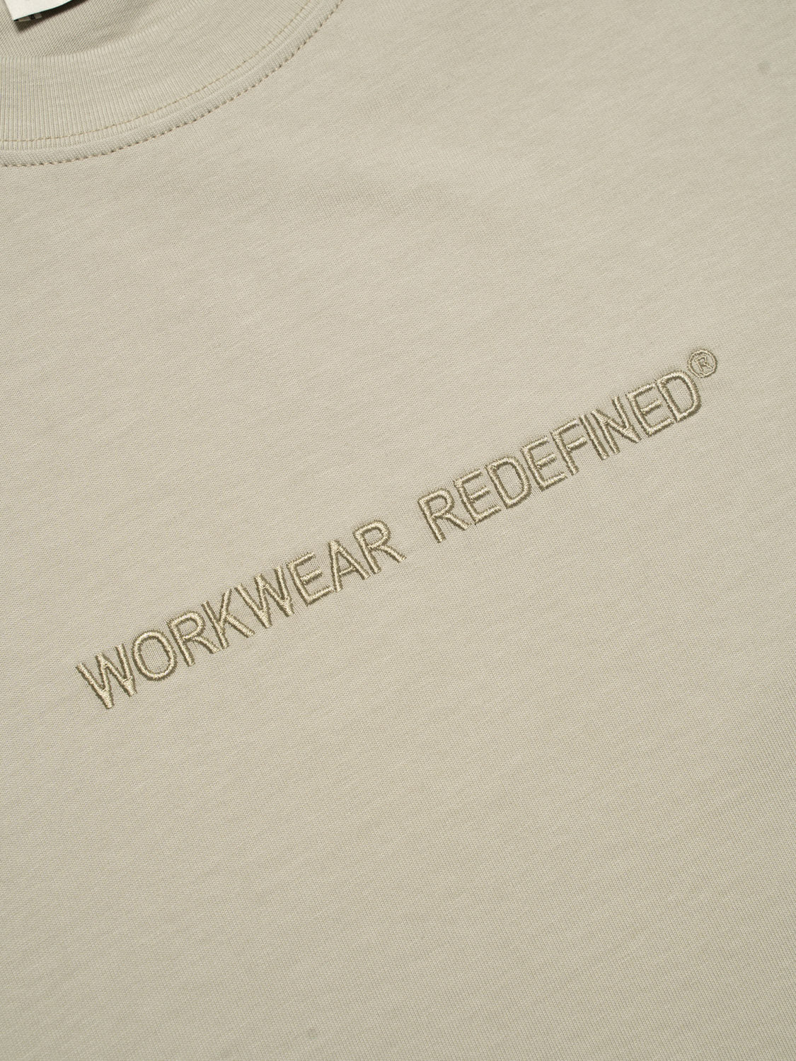 Workwear Redefined Embroidery T-Shirt