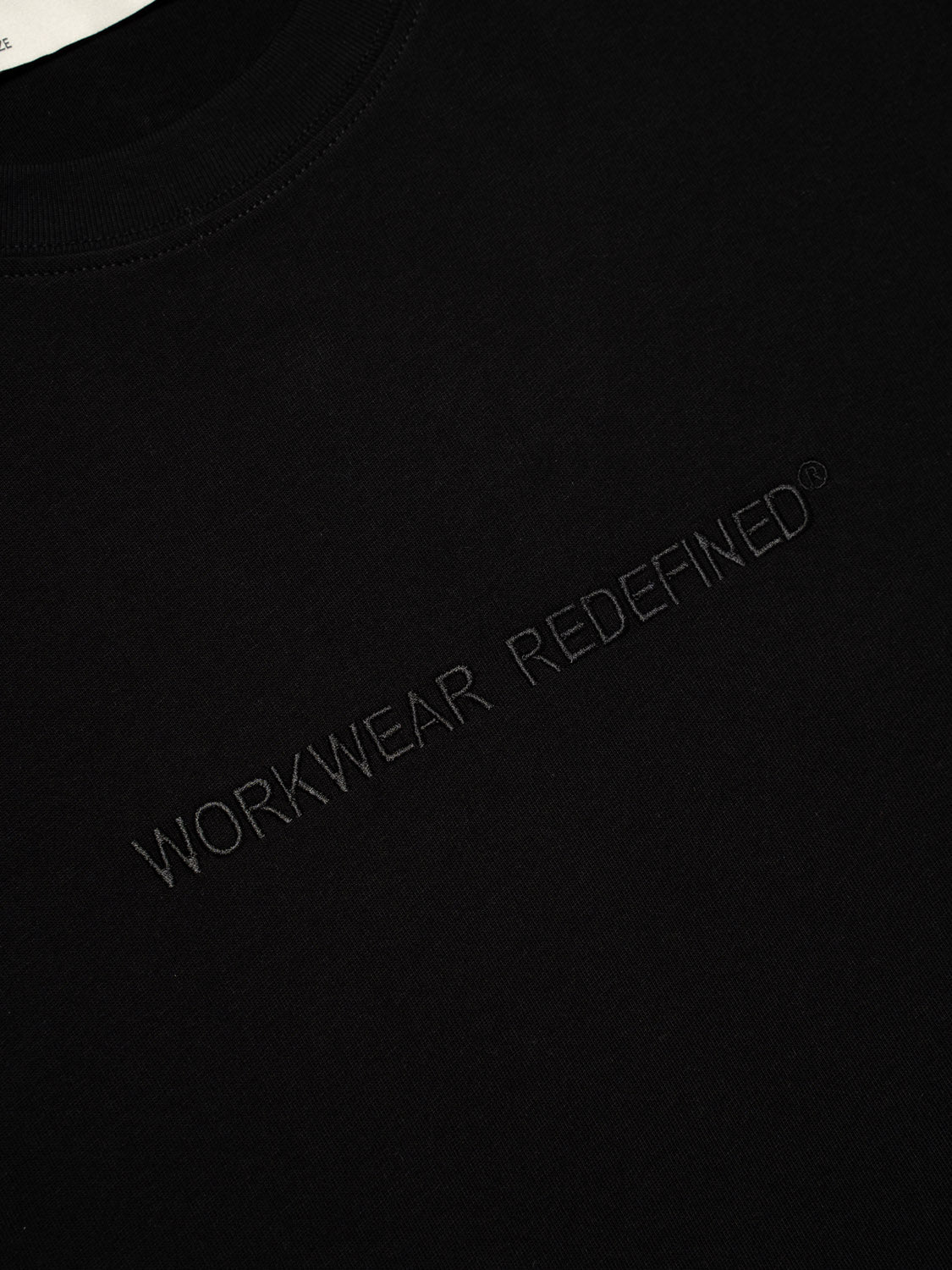 Workwear Redefined Embroidery T-Shirt