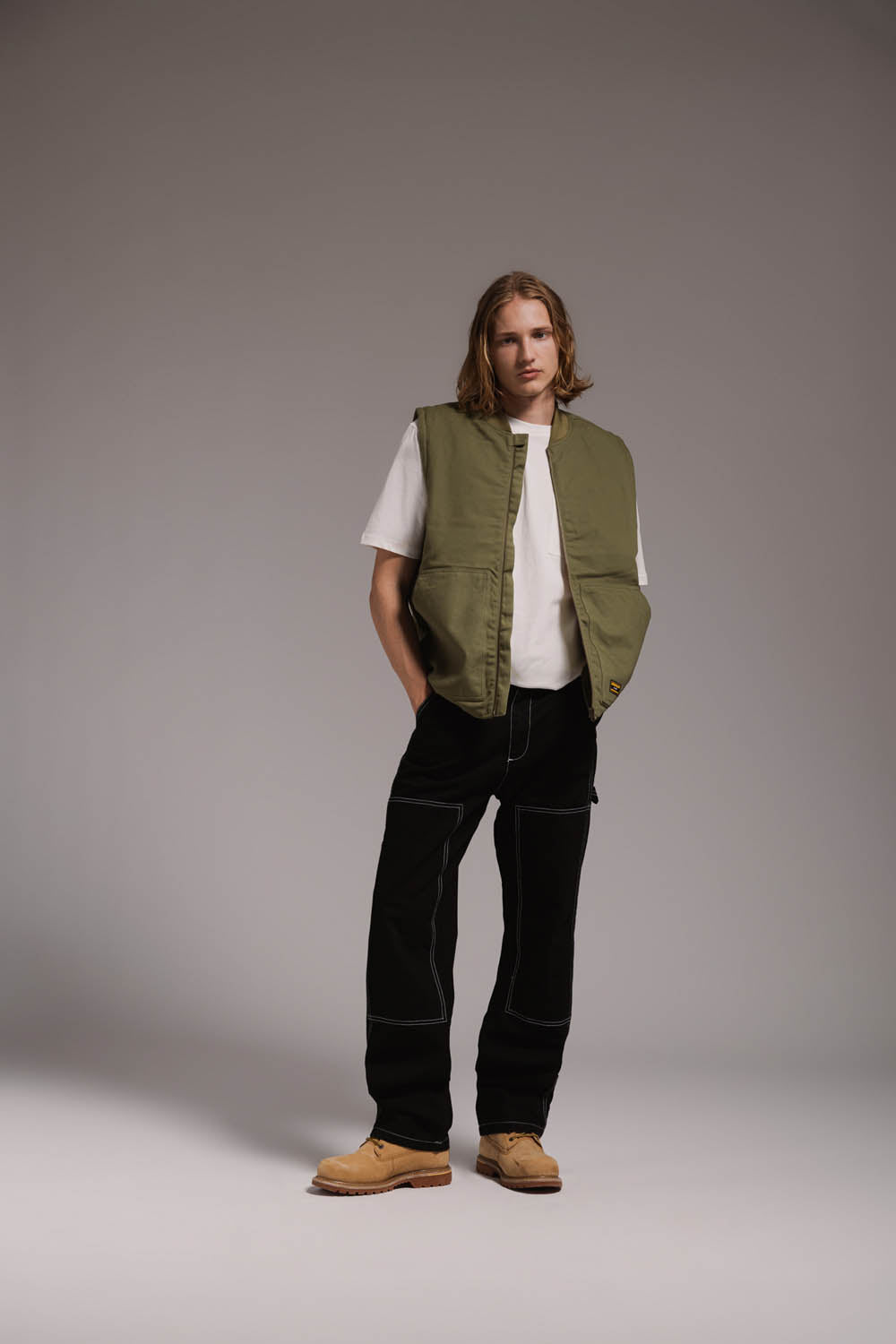 Spring Canvas Vest