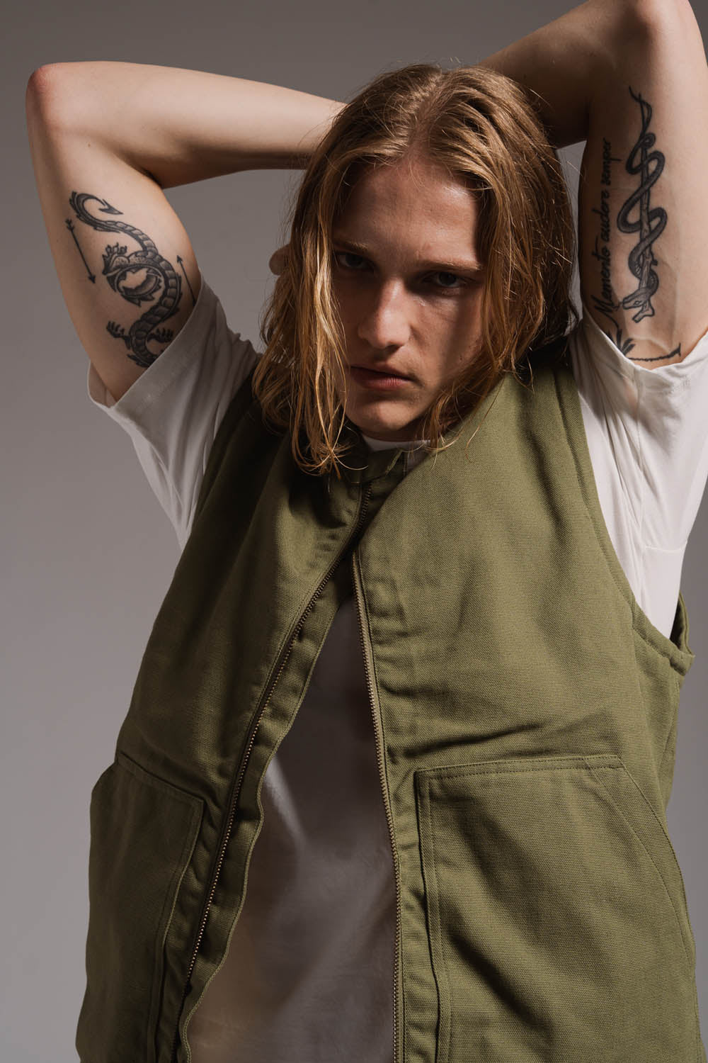 Spring Canvas Vest