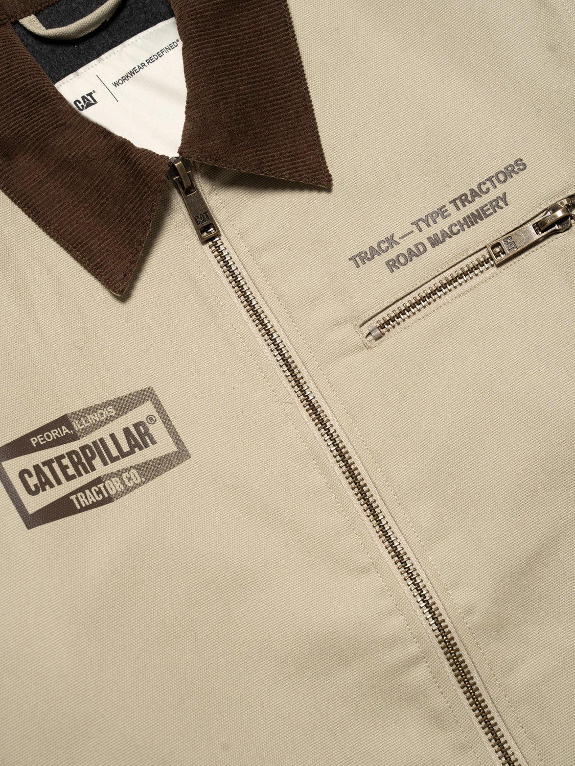 Peoria Printed Canvas Jacket