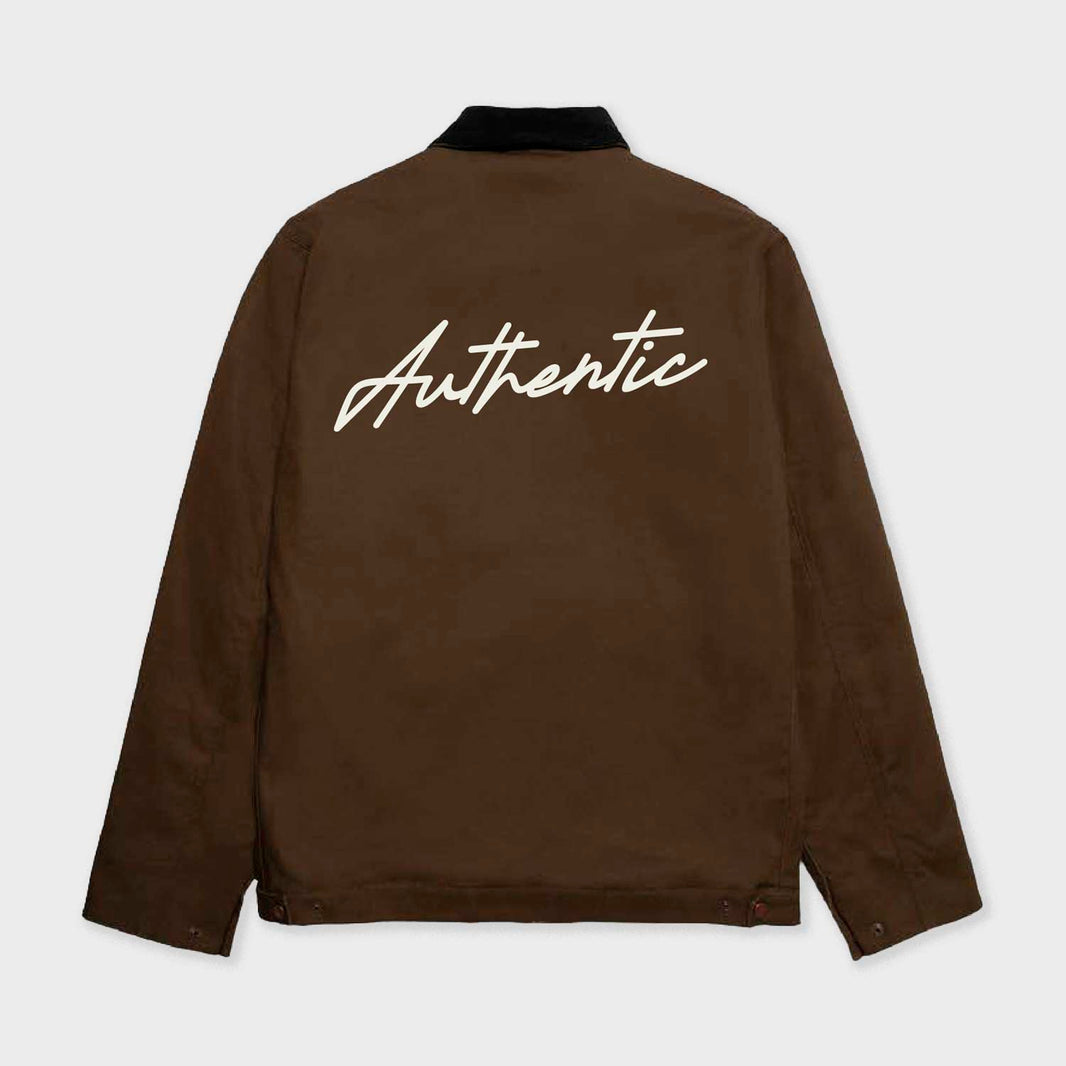 Peoria Canvas Jacket With Embroidery