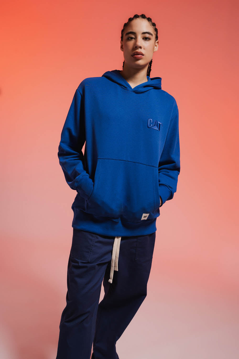 Tonal Logo Hoodie