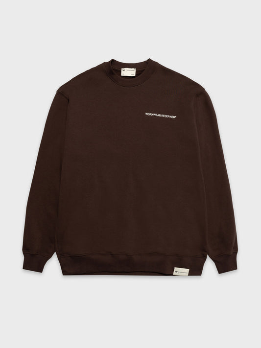 Workwear Redefined Print Crewneck Fleece
