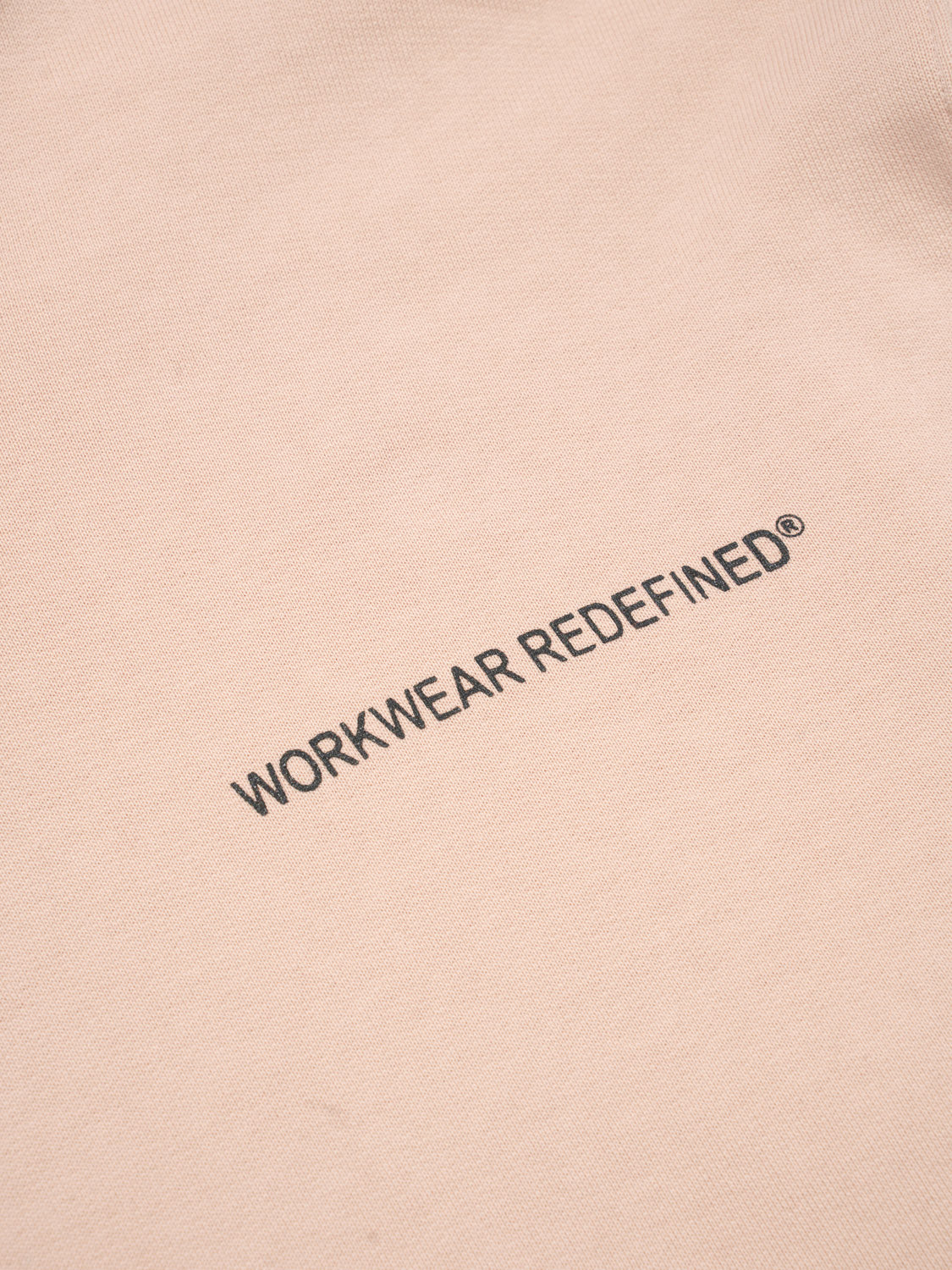 Workwear Redefined Print Hoodie Fleece