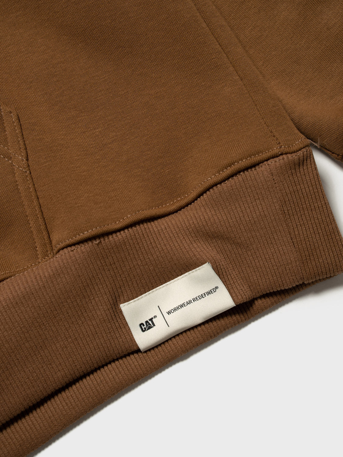 Workwear Redefined Embroidery Hoodie Fleece