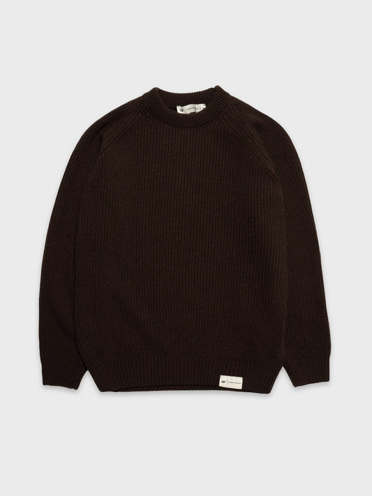 Ribbed Knit Crewneck