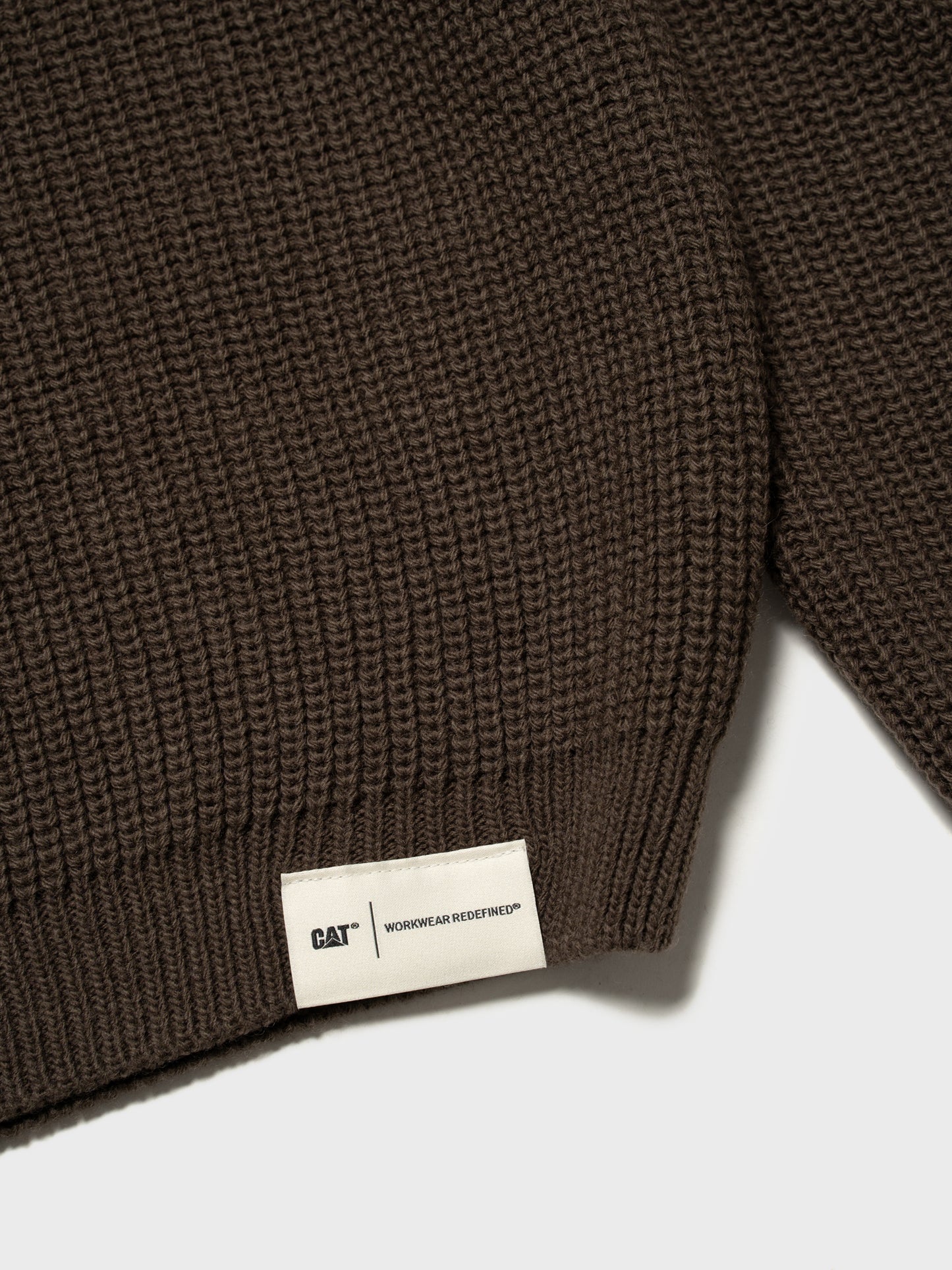 Half Neck Ribbed Knit