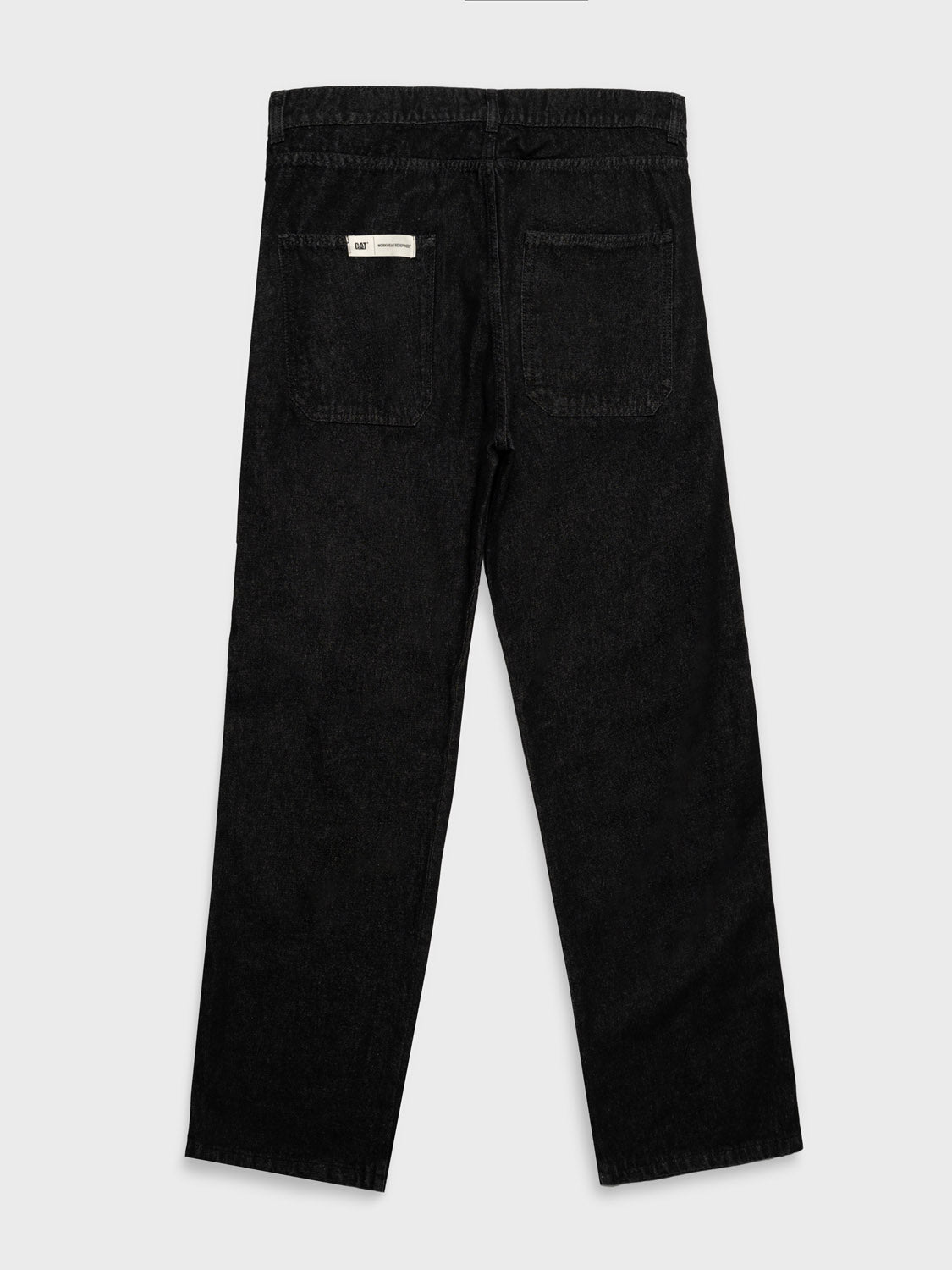 Black Denim 5 Pkt Pant