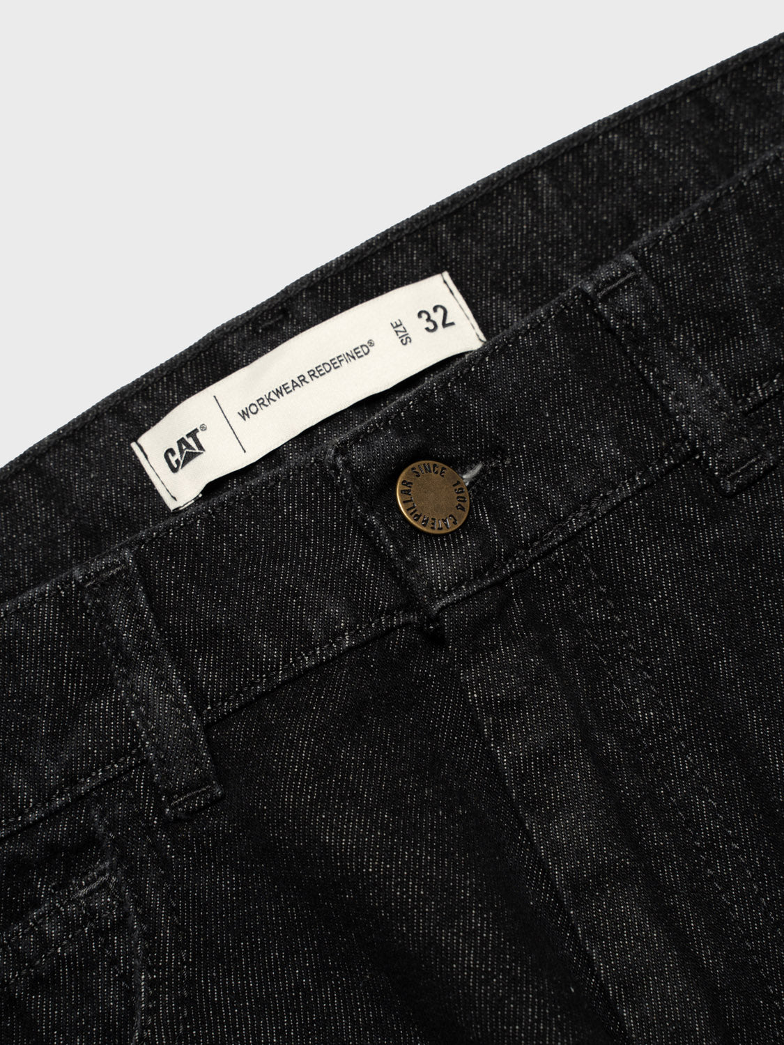 Black Denim 5 Pkt Pant
