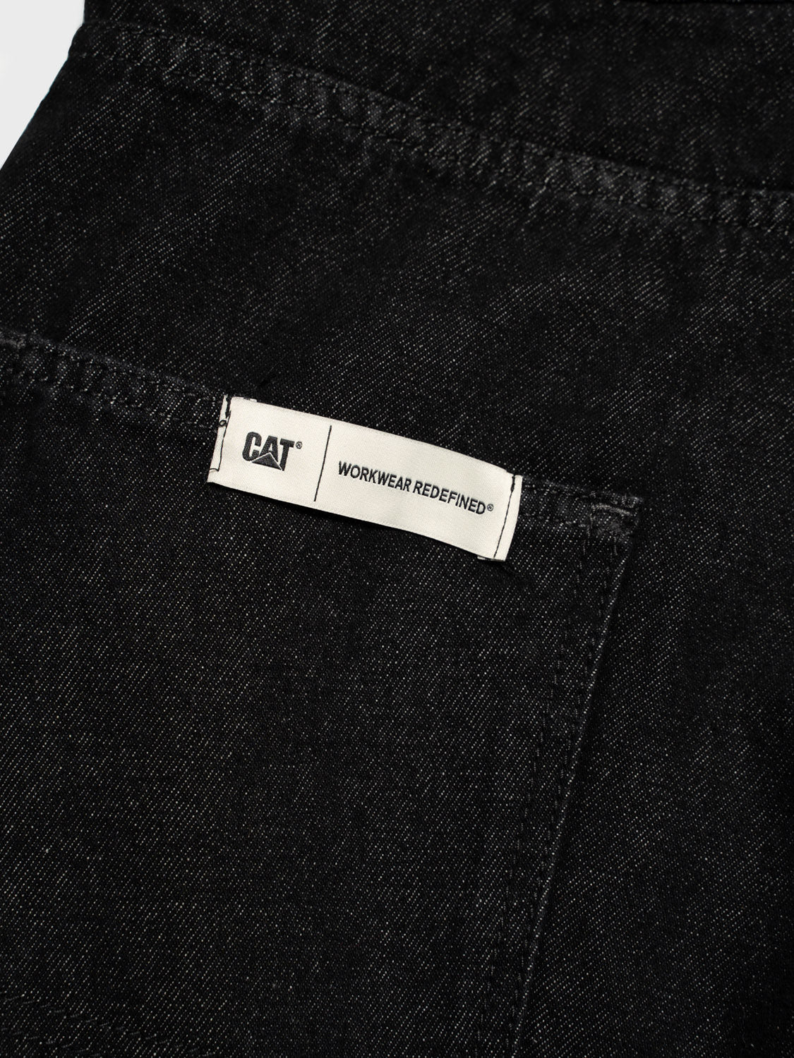 Black Denim 5 Pkt Pant