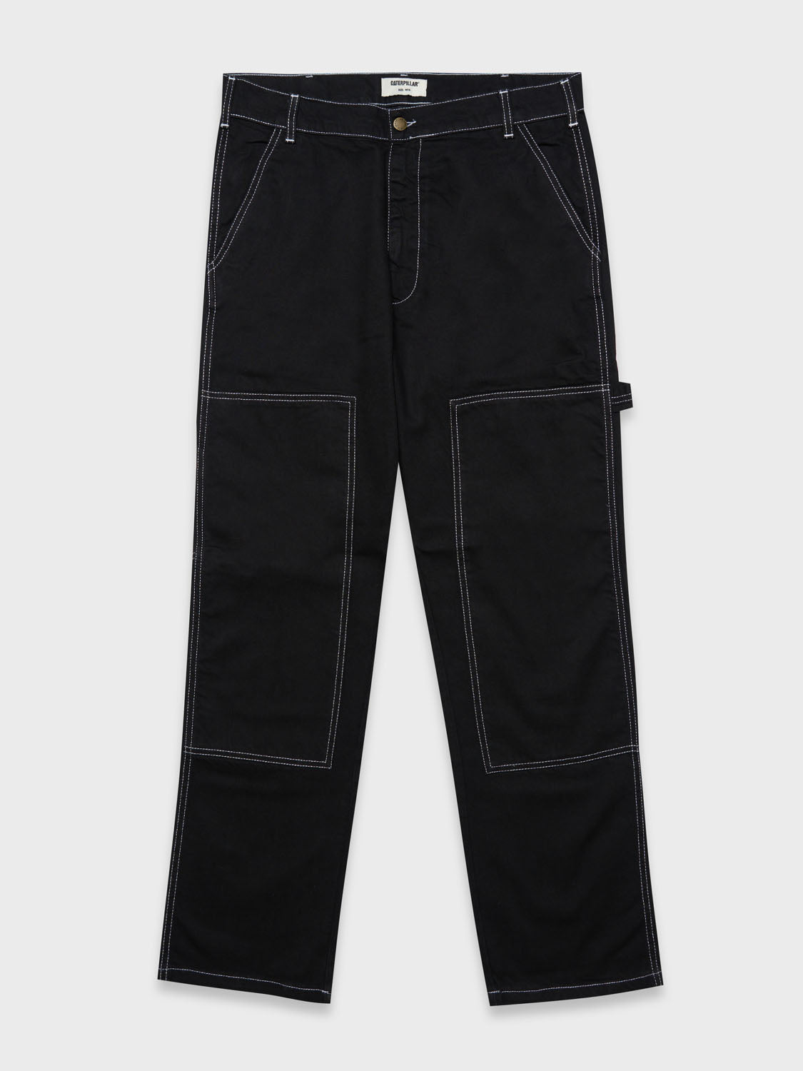 EZKATON正規品★24AW★Dark double knee denim pants CAT WWR | Denim Double Knee Pant Black