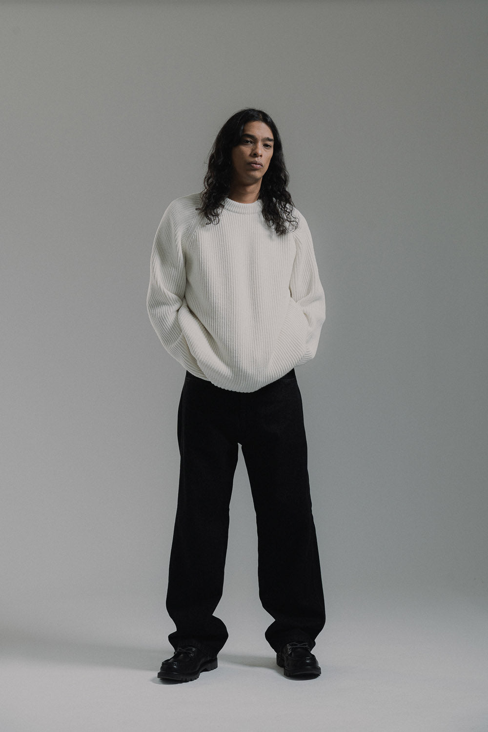 Ribbed Knit Crewneck