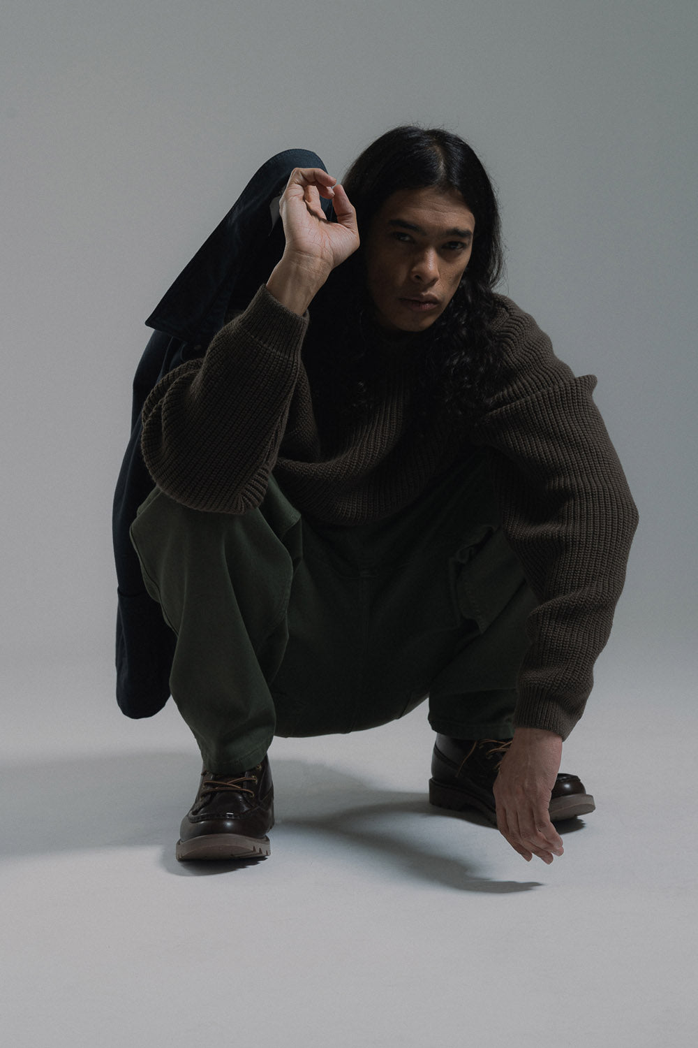 Ribbed Knit Crewneck