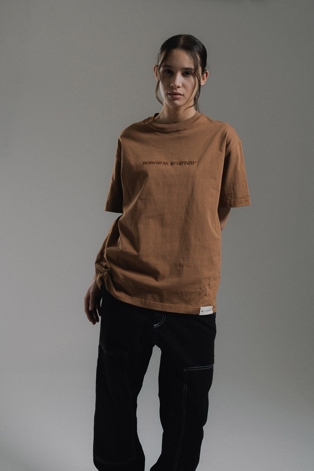 Workwear Redefined Embroidery T-Shirt