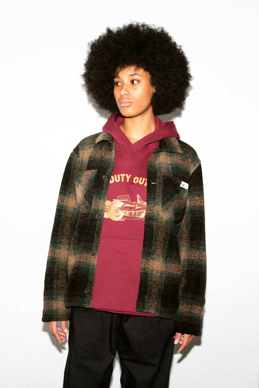 Workwear Redefined Wool Check Jacket