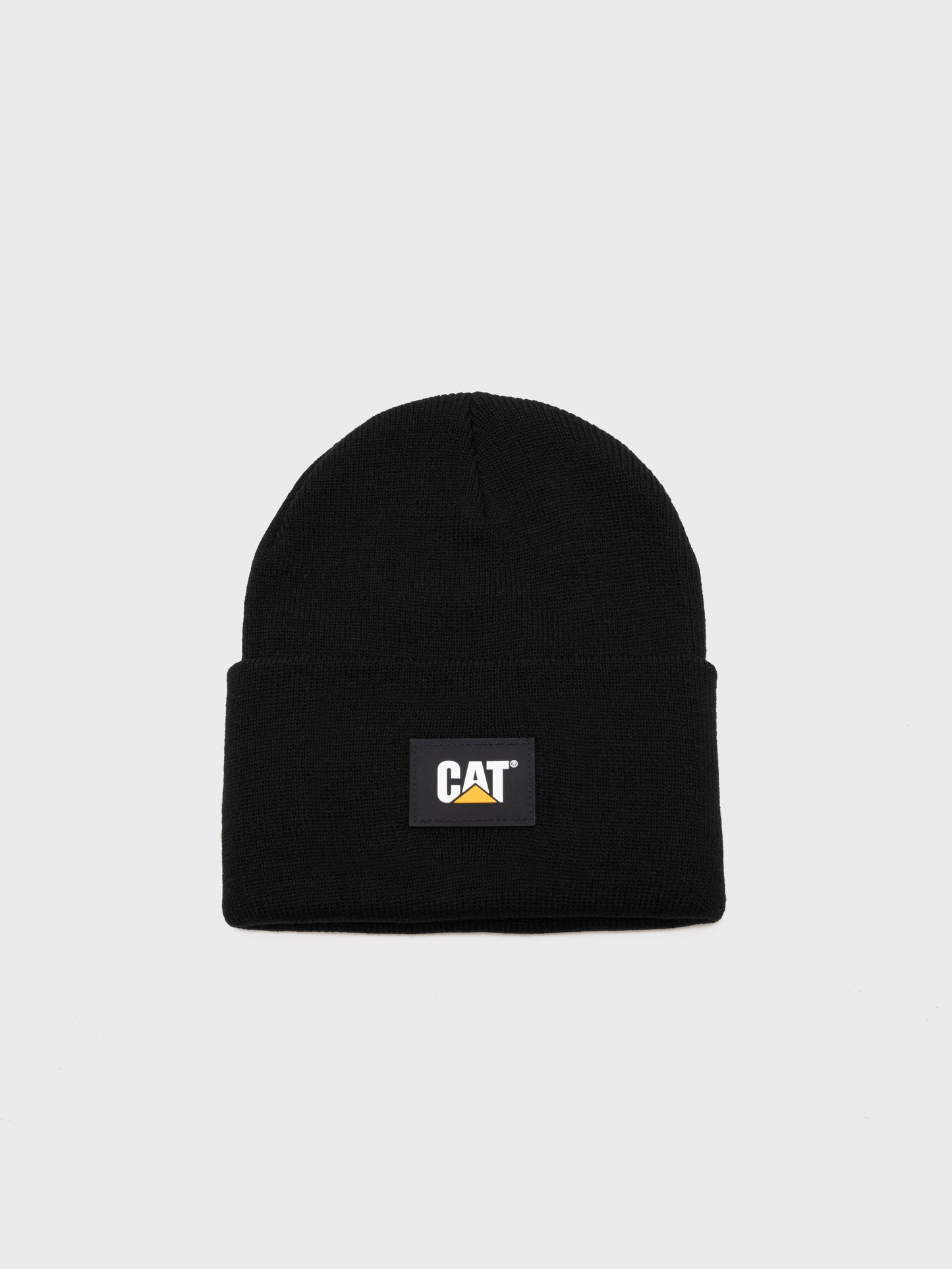 Cat Label Cuff Beanie