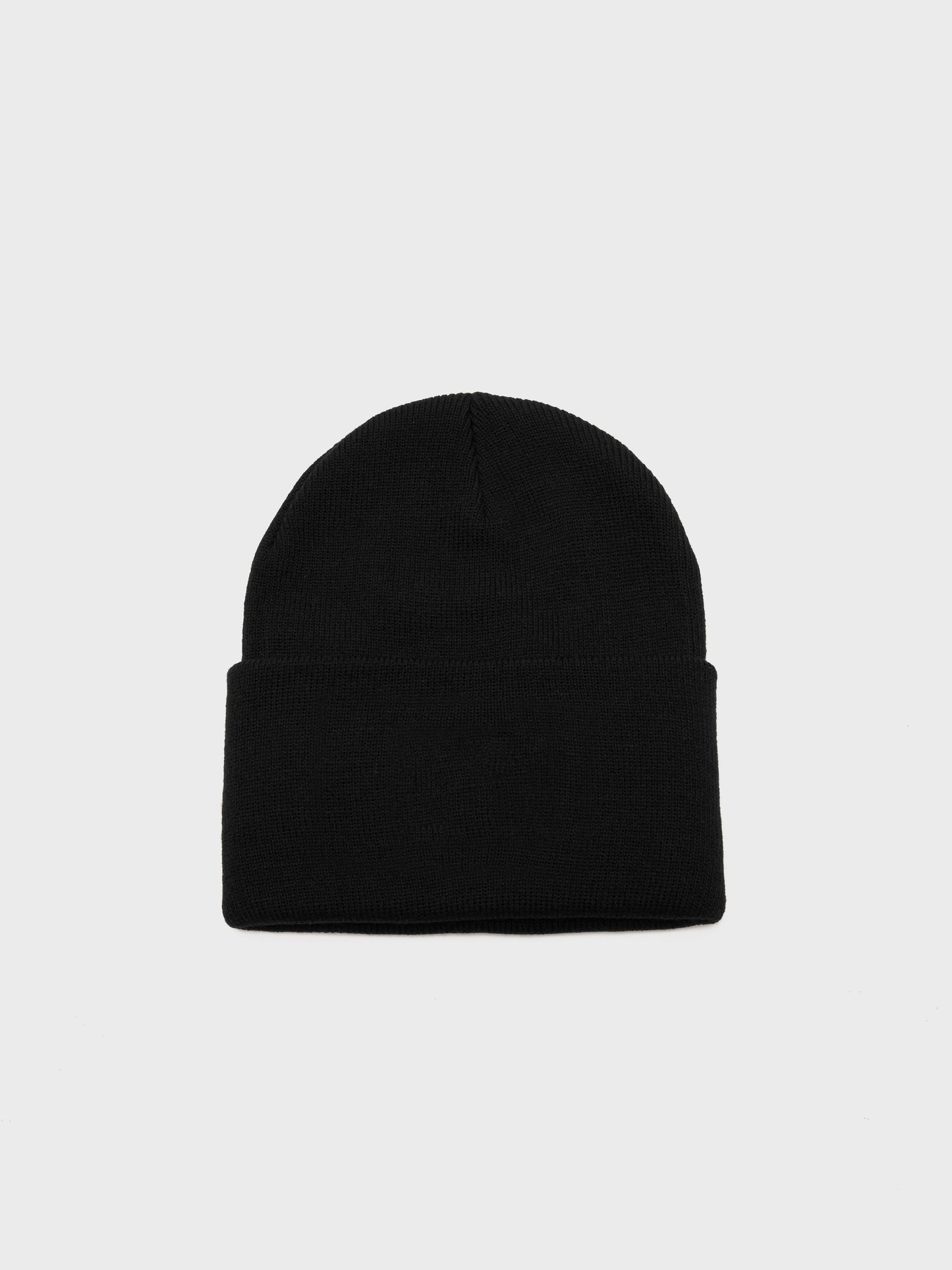 Cat Label Cuff Beanie