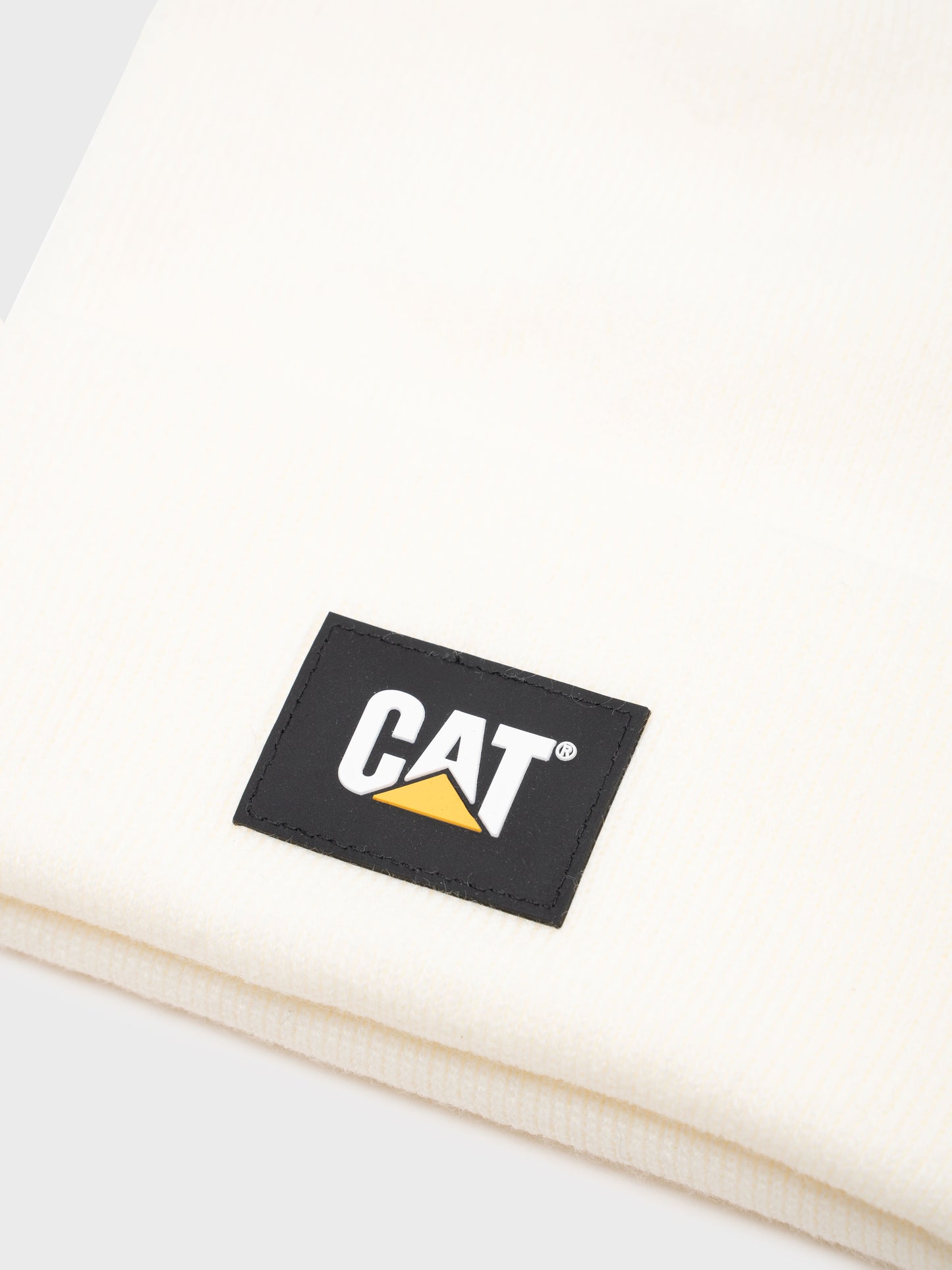 Cat Label Cuff Beanie