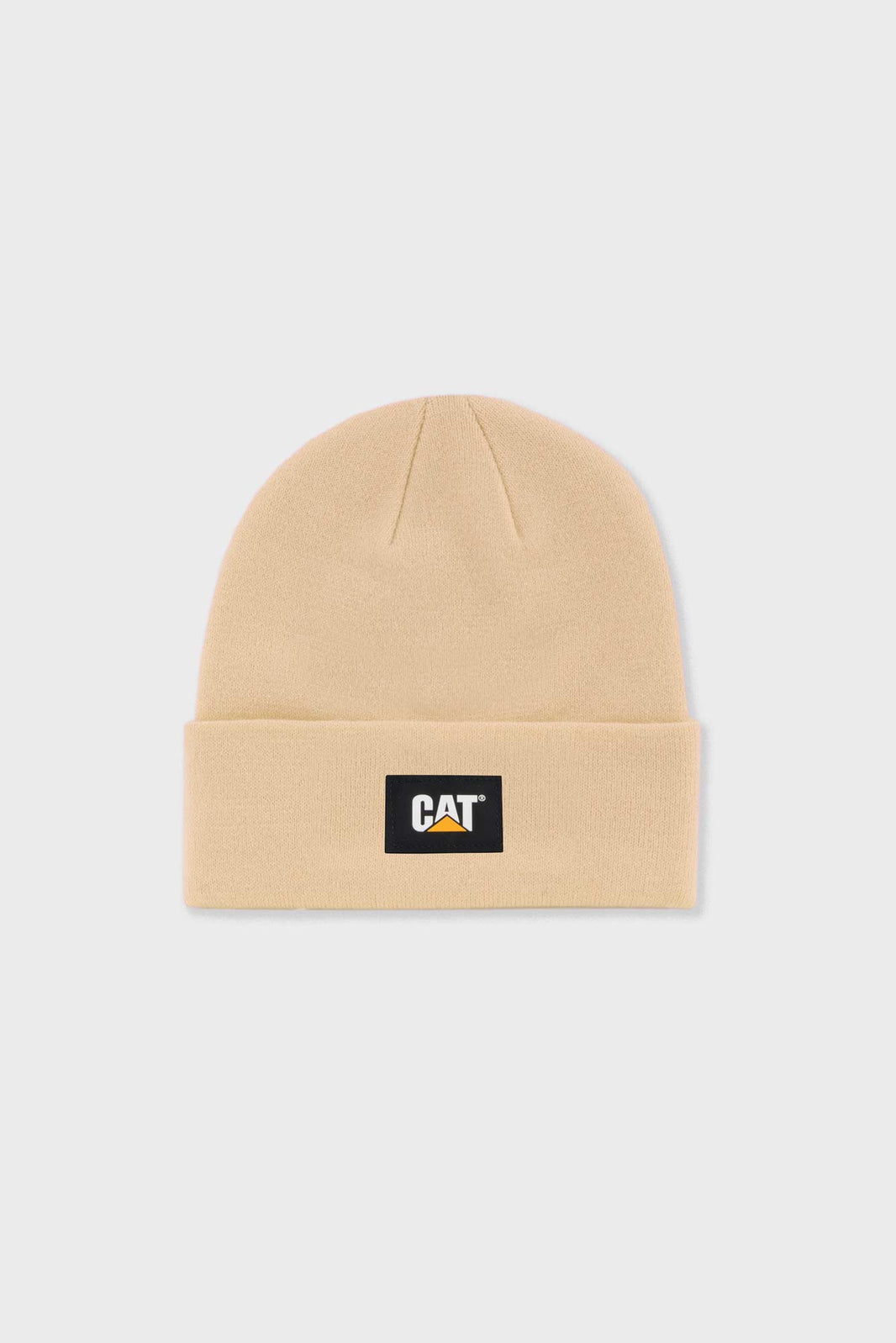 Cat Label Cuff Beanie