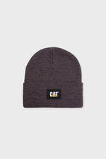 Cat Label Cuff Beanie