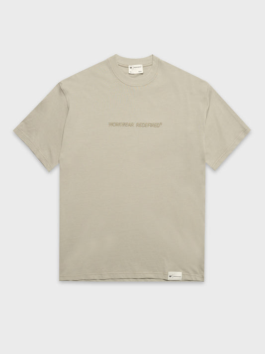Workwear Redefined Embroidery T-Shirt
