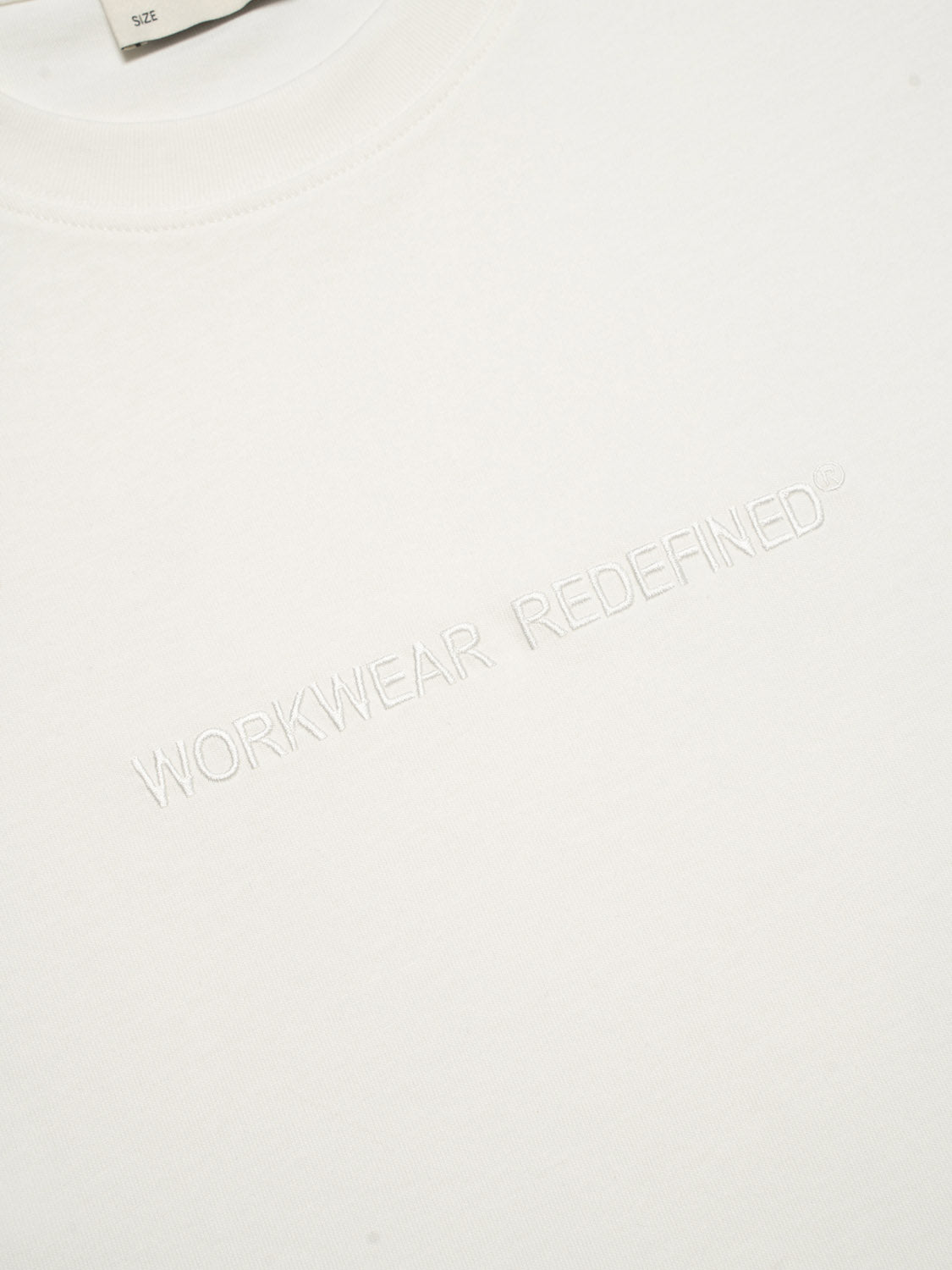 Workwear Redefined Embroidery T-Shirt