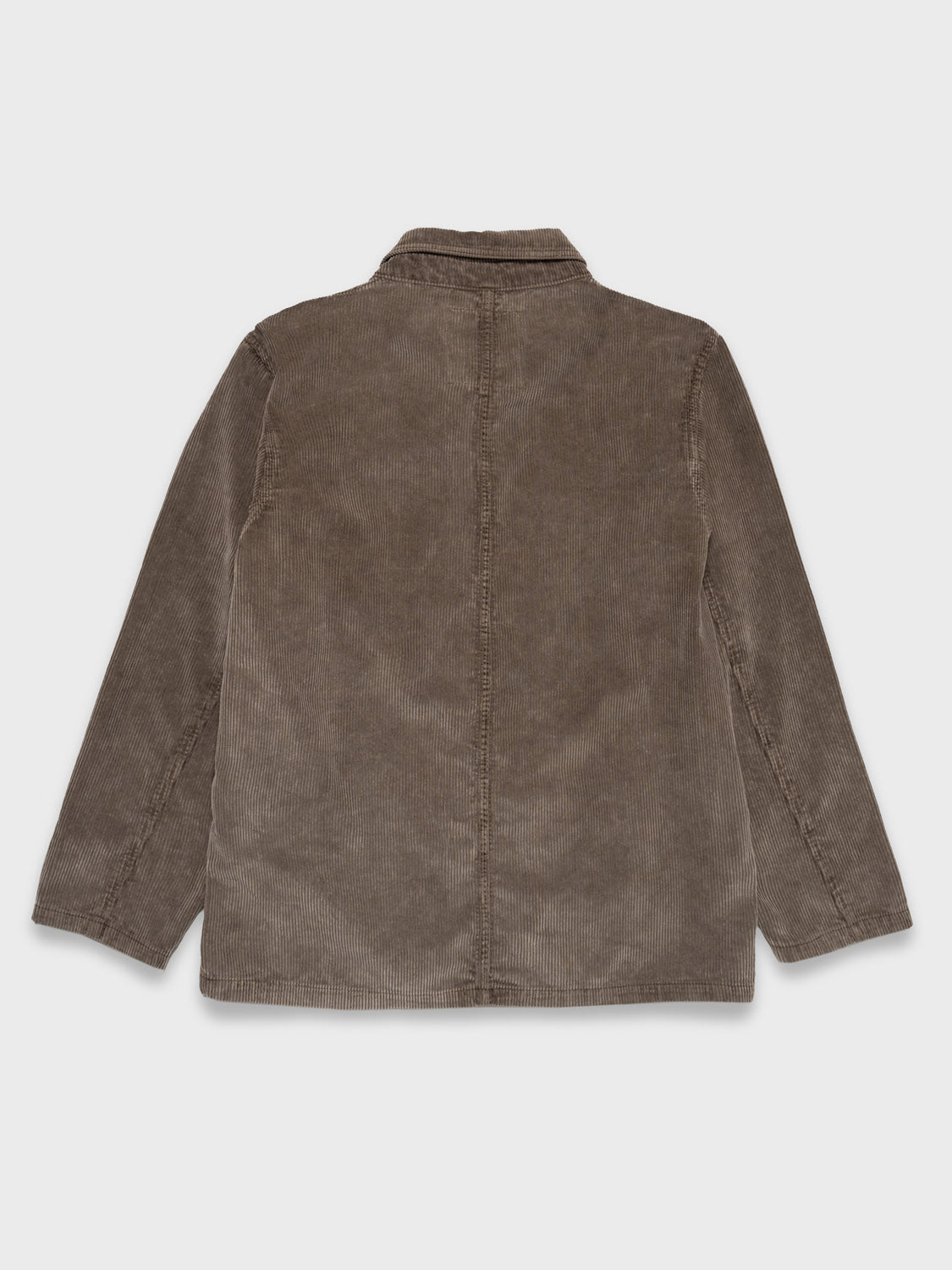 Corduroy Overshirt With Acid Wash