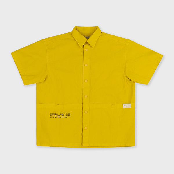 CAT WWR | Big Pocket Microripstop Shirt Mango Mint
