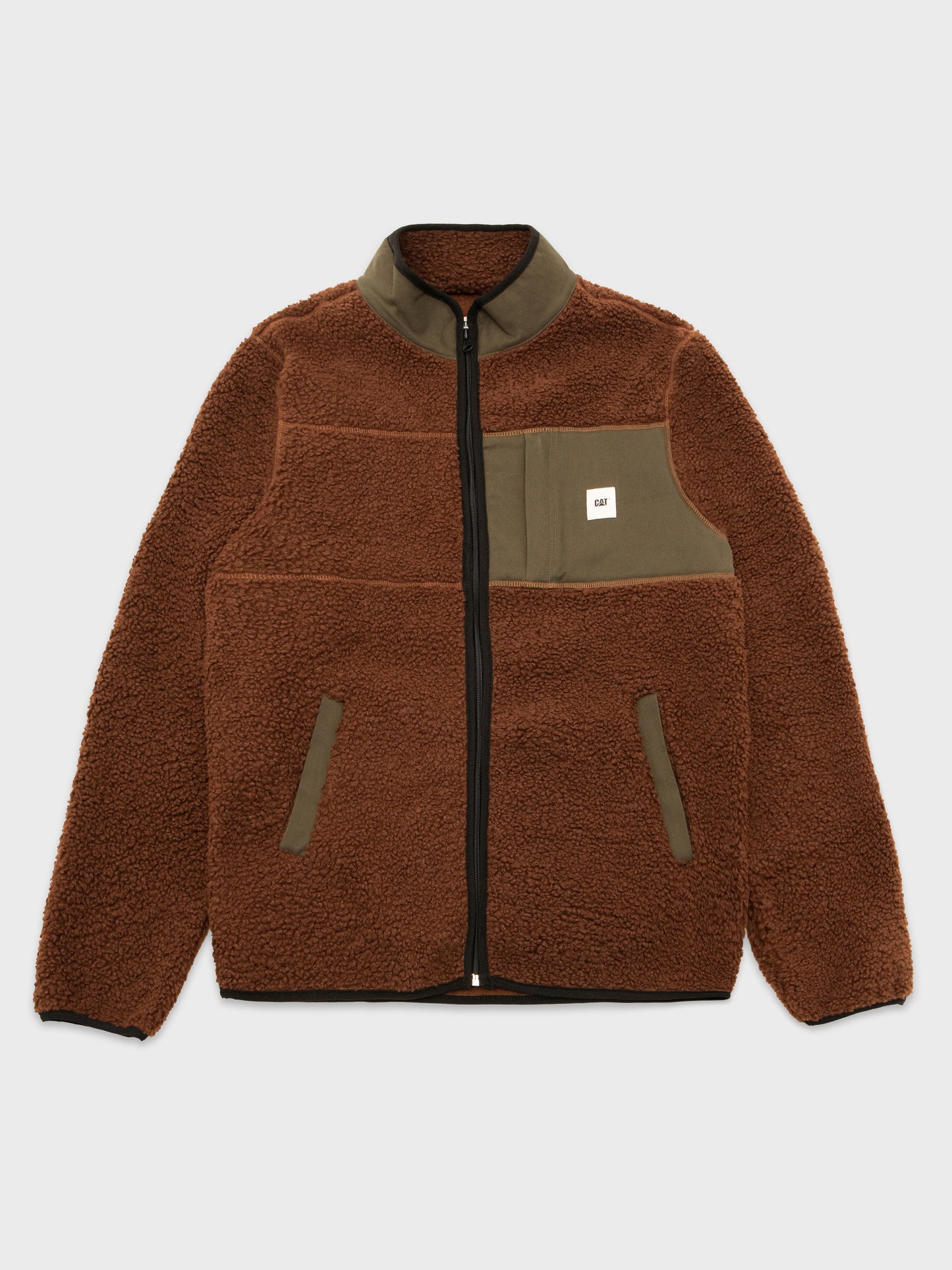 Full Zip Sherpa Jacket