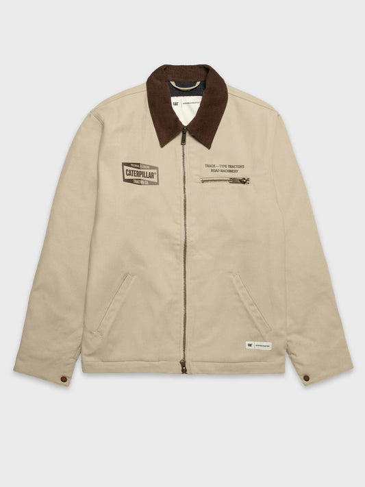 Peoria Printed Canvas Jacket