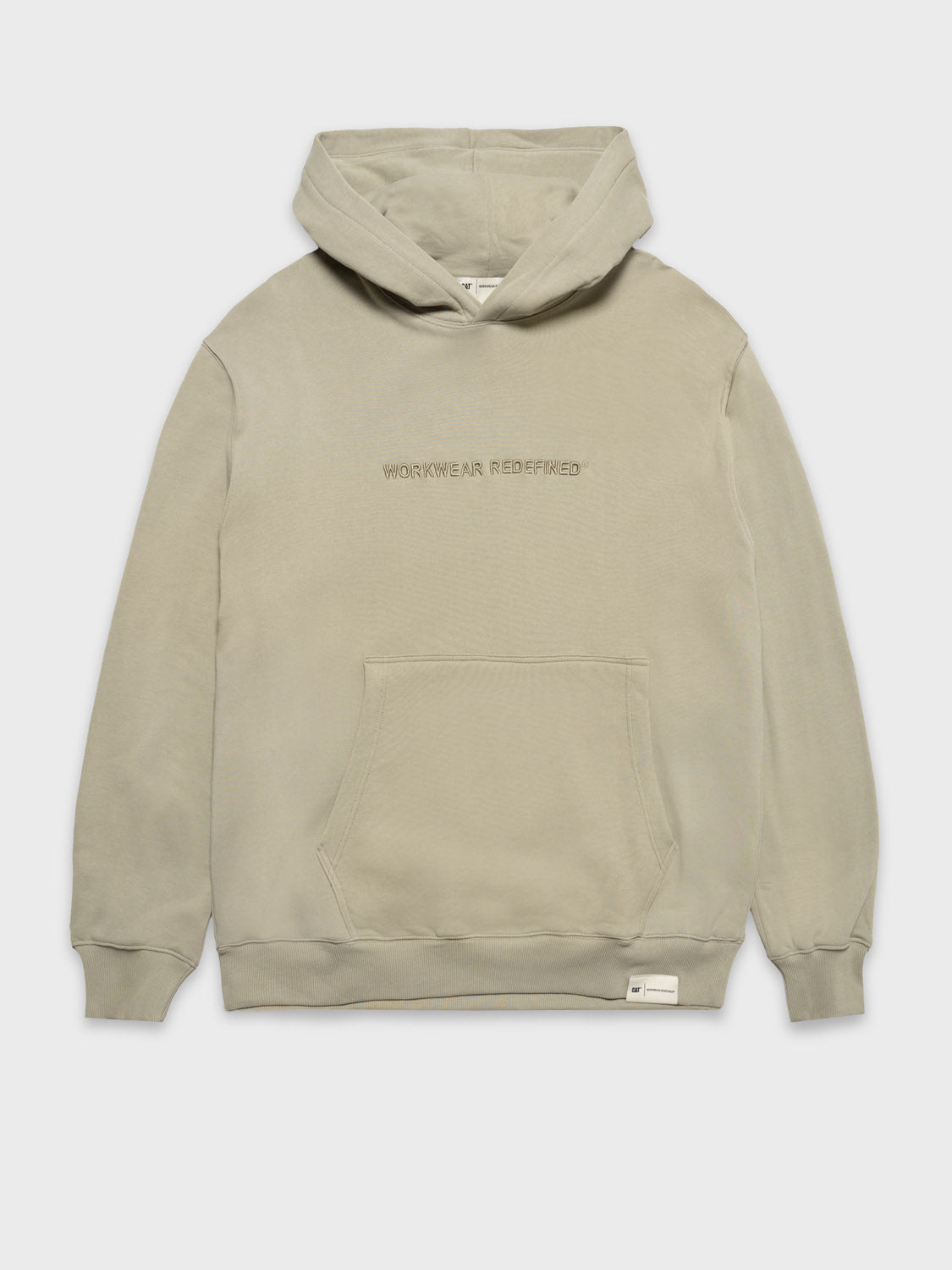 Workwear Redefined Embroidery Hoodie Fleece