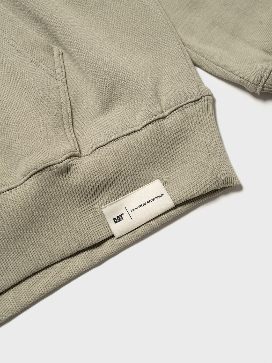 Workwear Redefined Embroidery Hoodie Fleece