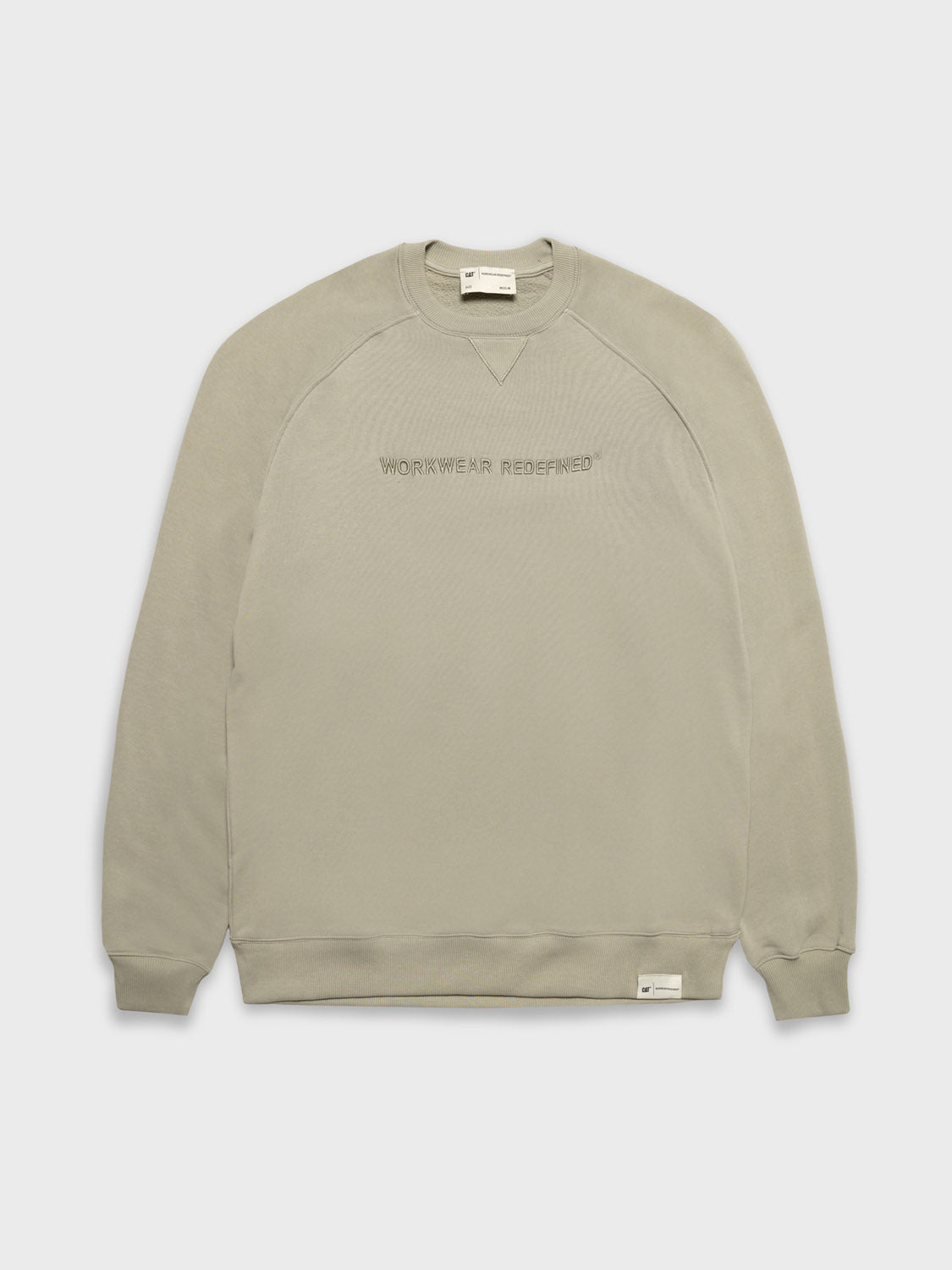 Workwear Redefined Embroidery Crewneck Fleece