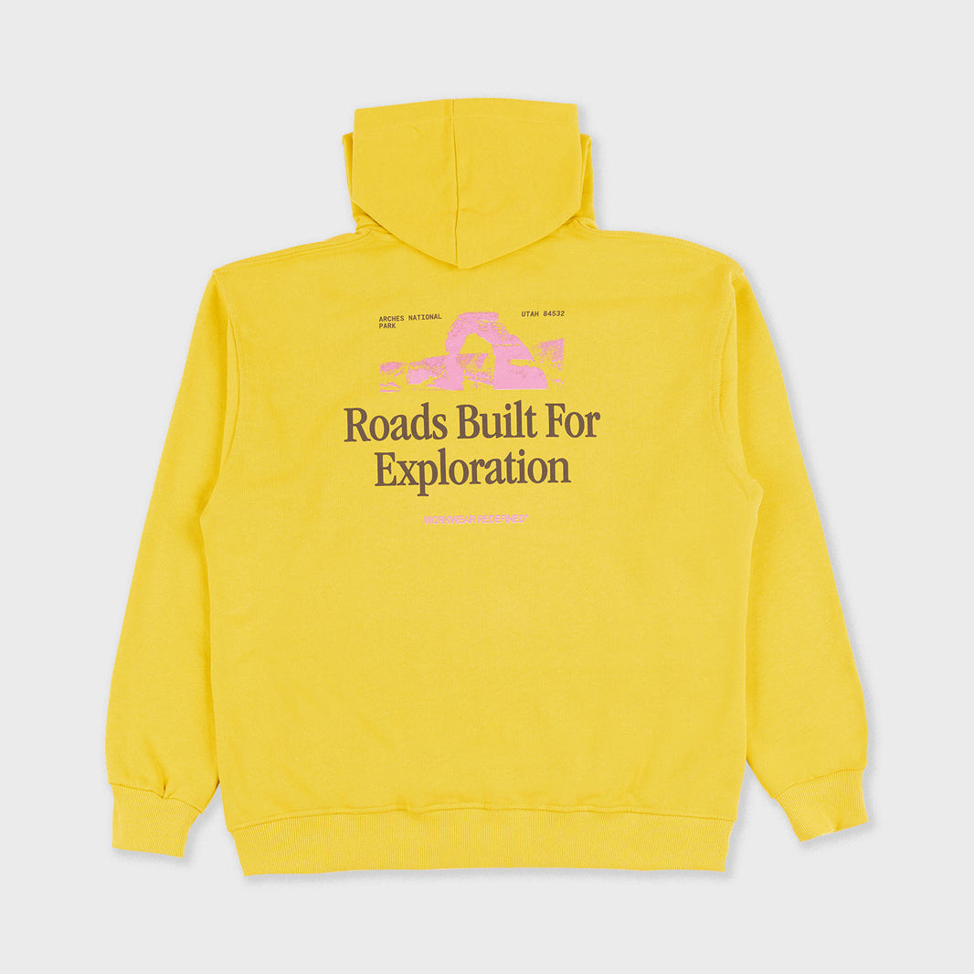 Roads Built Hoodie Fleece
