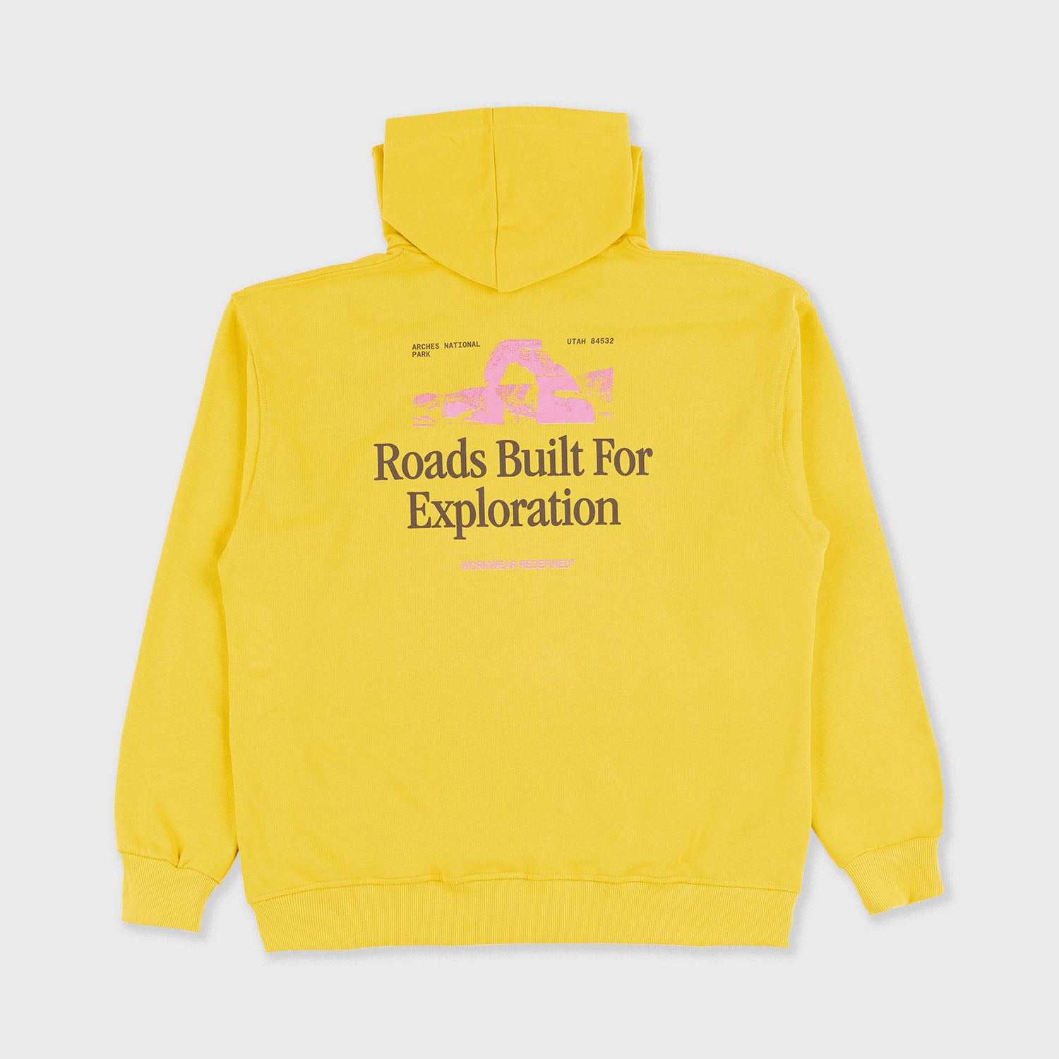 Roads Built Hoodie Fleece