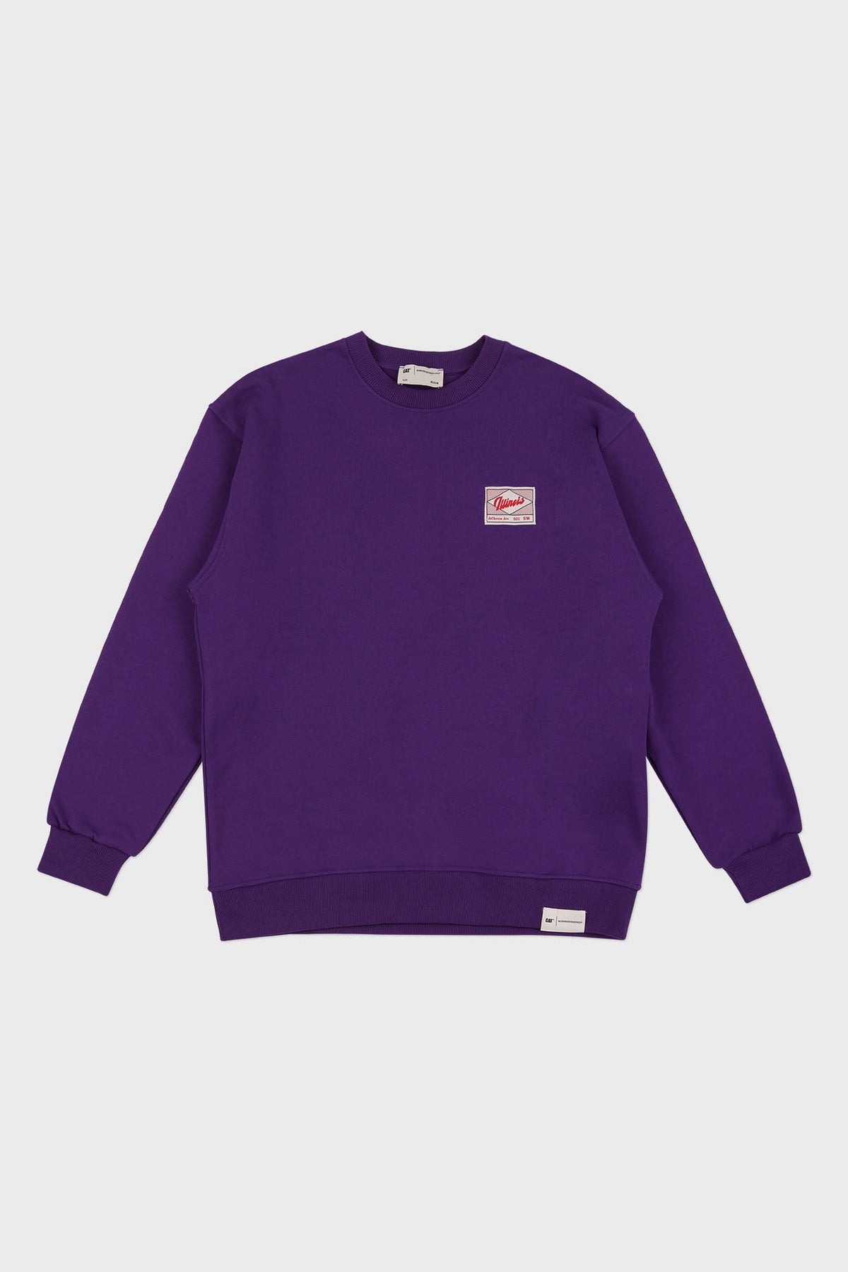 Illinois Jefferson Ave Patch Crewneck Fleece