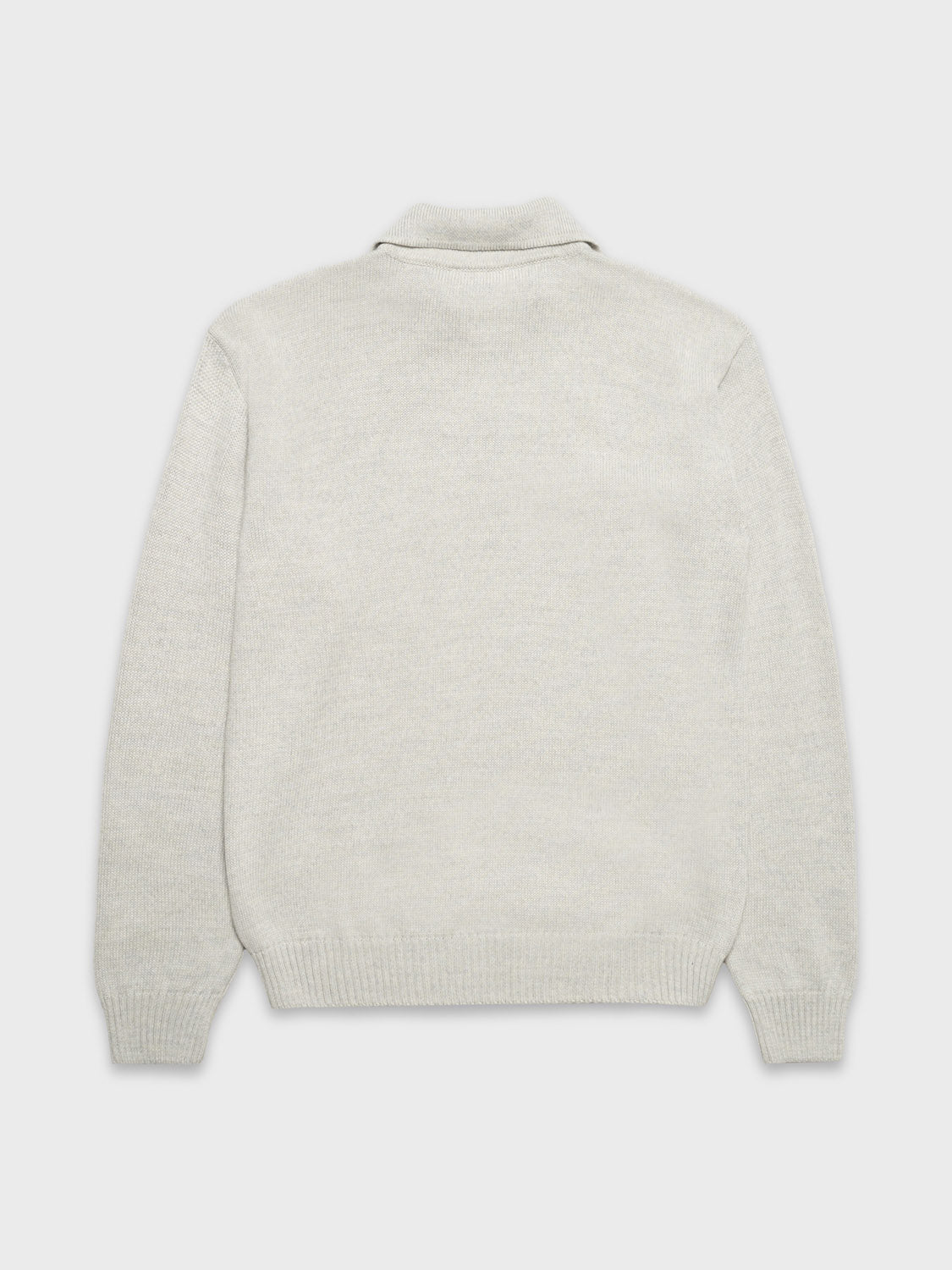 CAT WWR | Half Zip Polo Knit Heather Grey