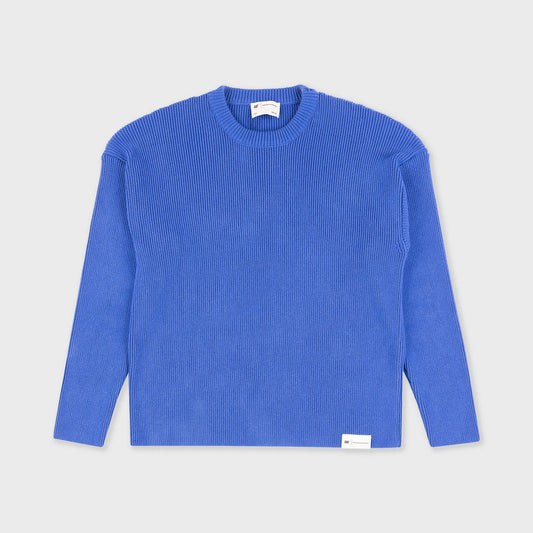 Past And Future Back Print Cotton Crewneck