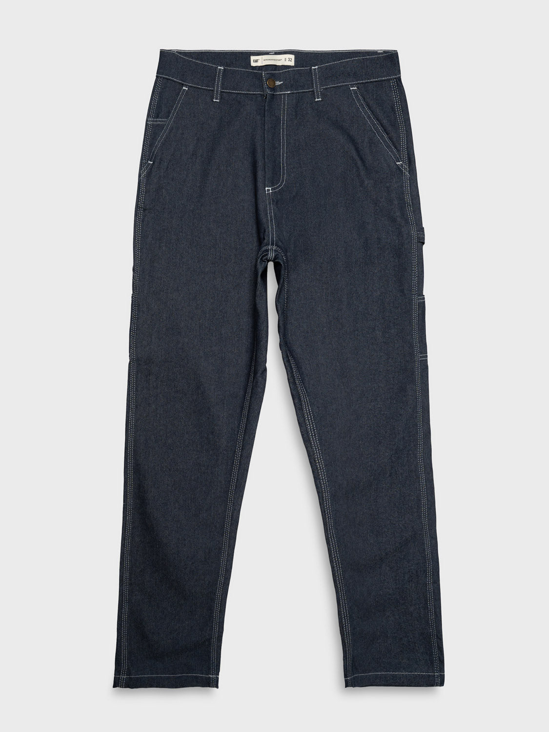 Denim Raw Painter Pant
