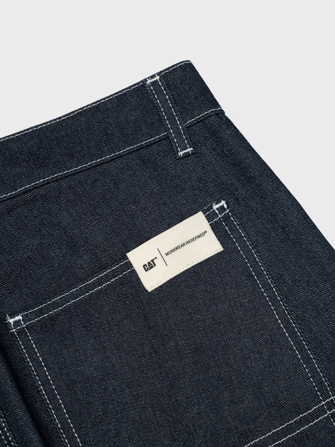Denim Raw Painter Pant
