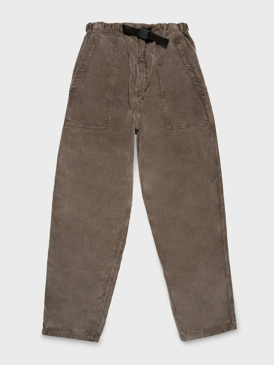 Corduroy Clip Pant With Acid Wash
