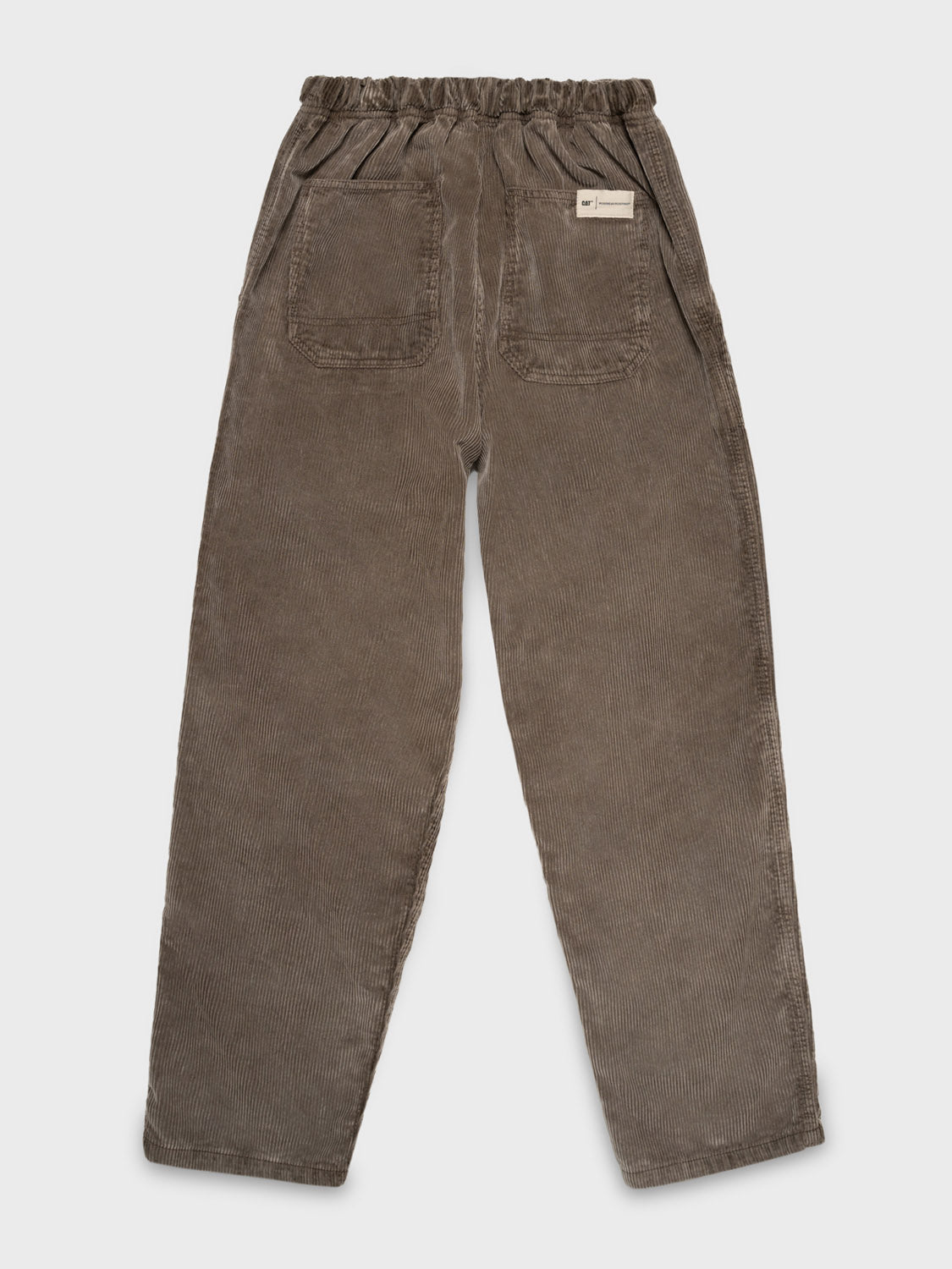 Corduroy Clip Pant With Acid Wash