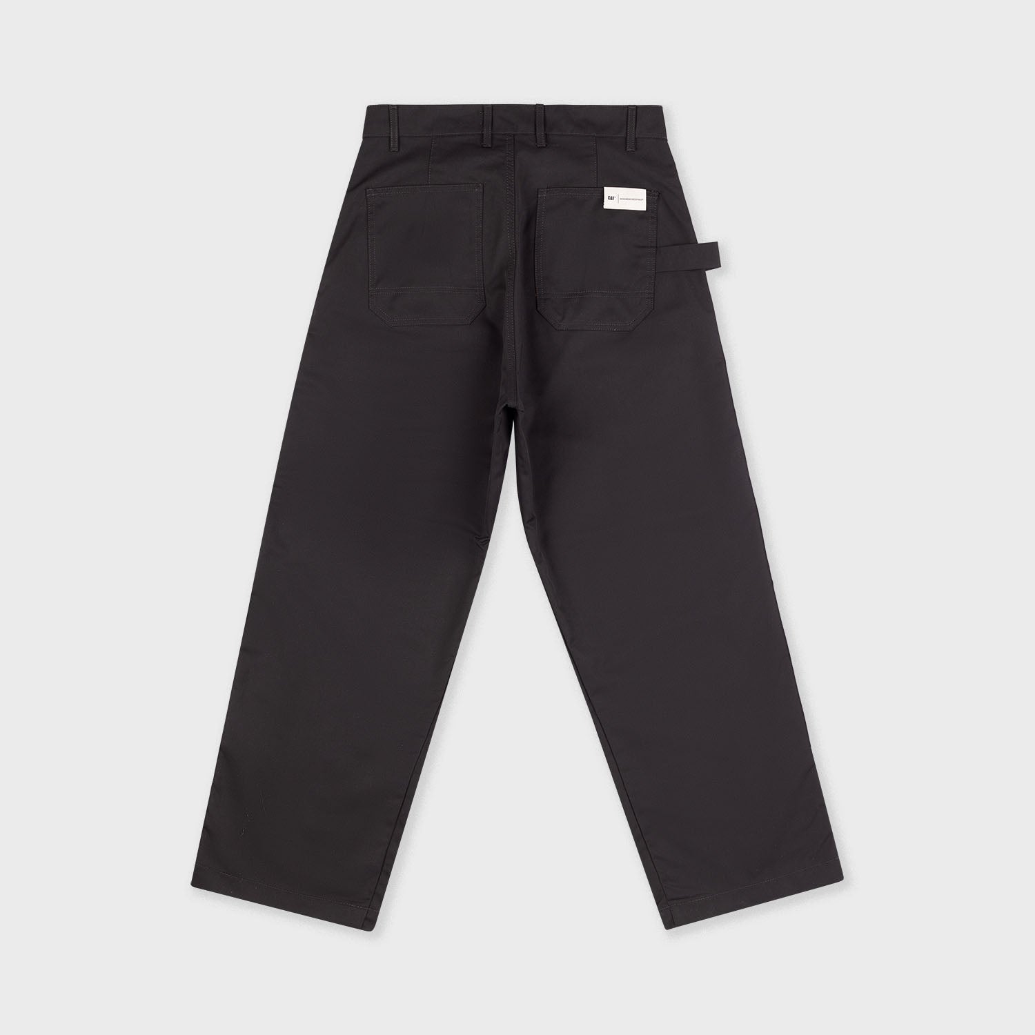 CAT WWR | Klopman Twill Chino With Pinces Black