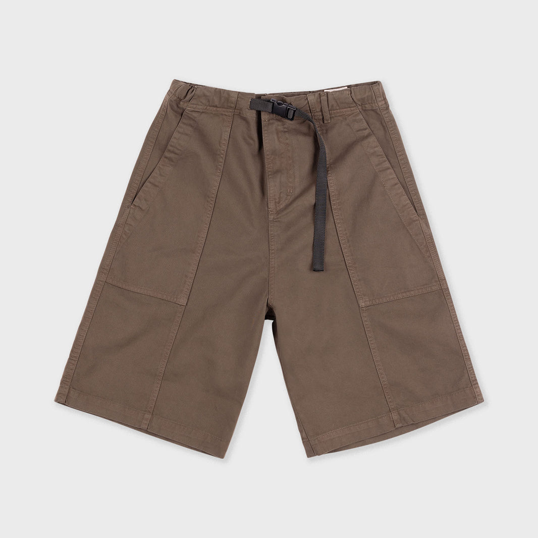 Gabardine Clip Short