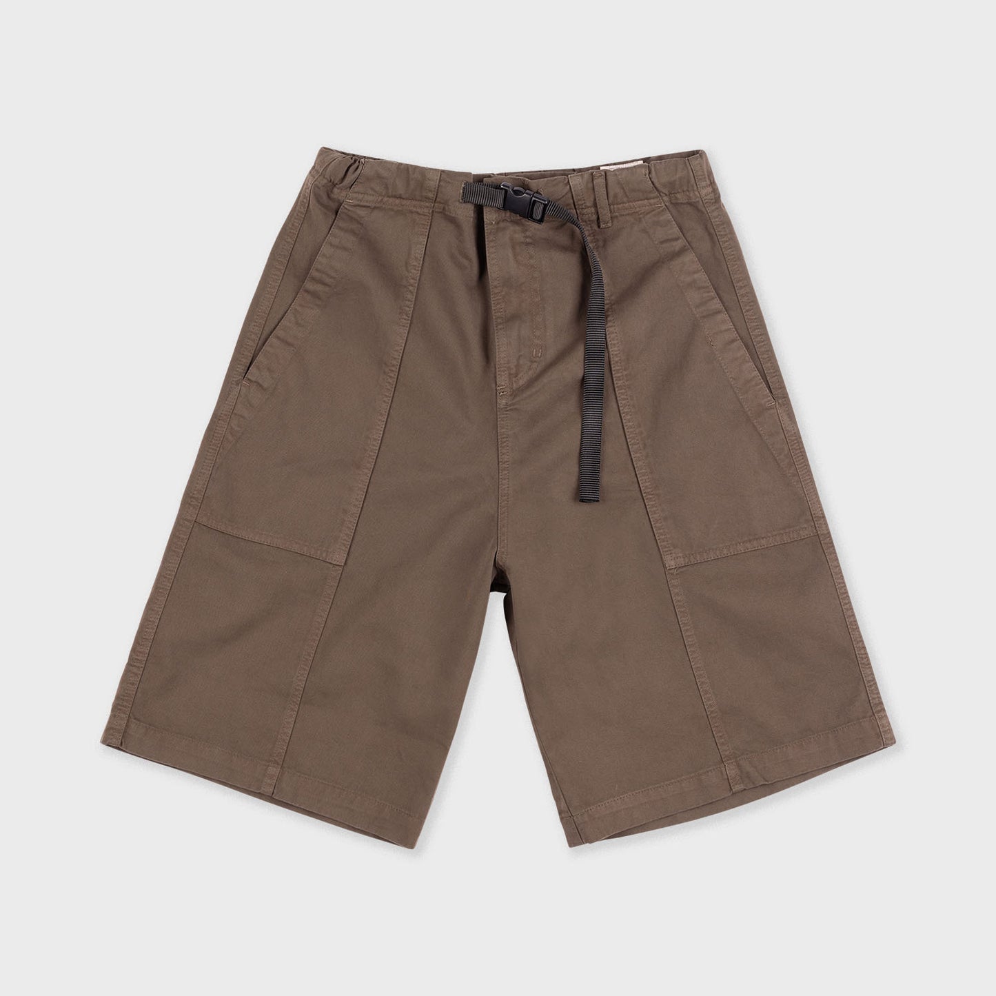 Gabardine Clip Short