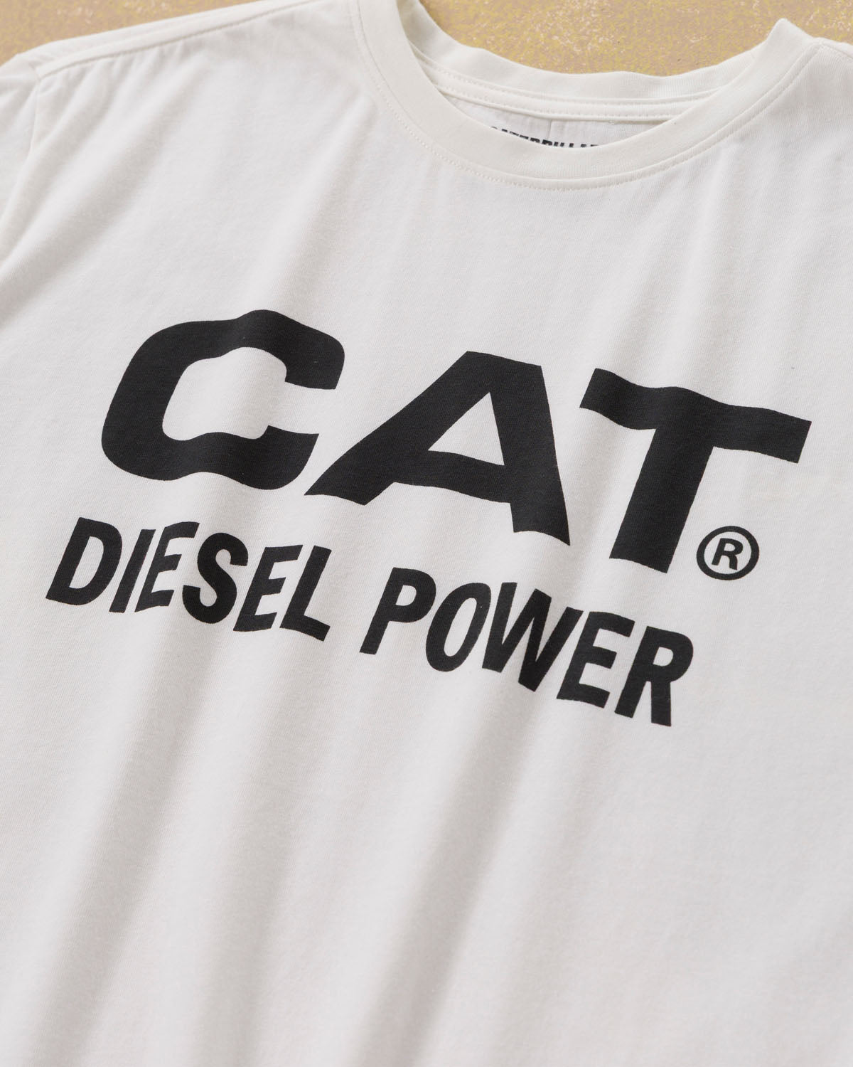 CAT WWR | Avery Ranch X Cat S/S Diesel Power Tee Gardenia
