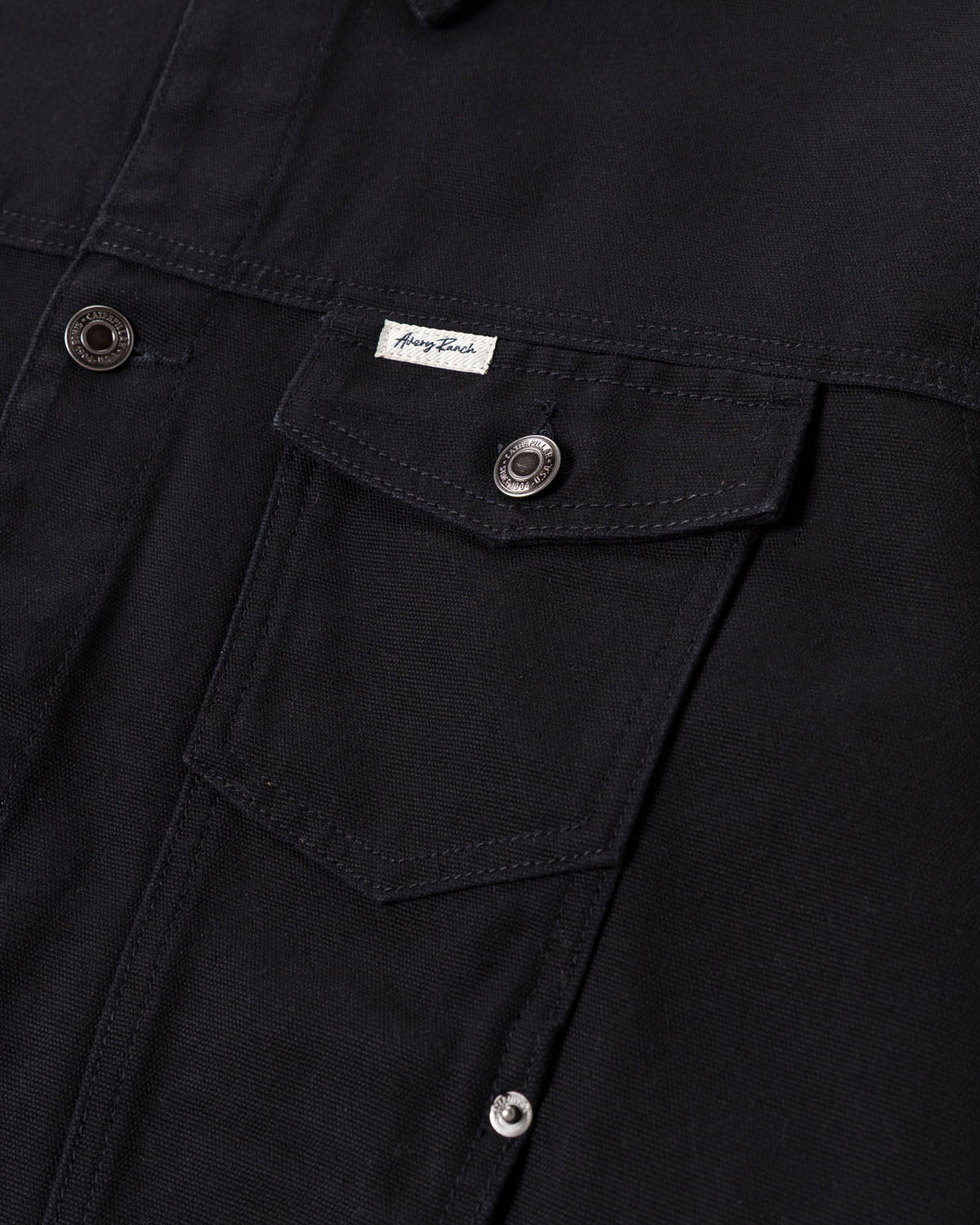Avery Ranch X Cat Canvas Trucker Jacket