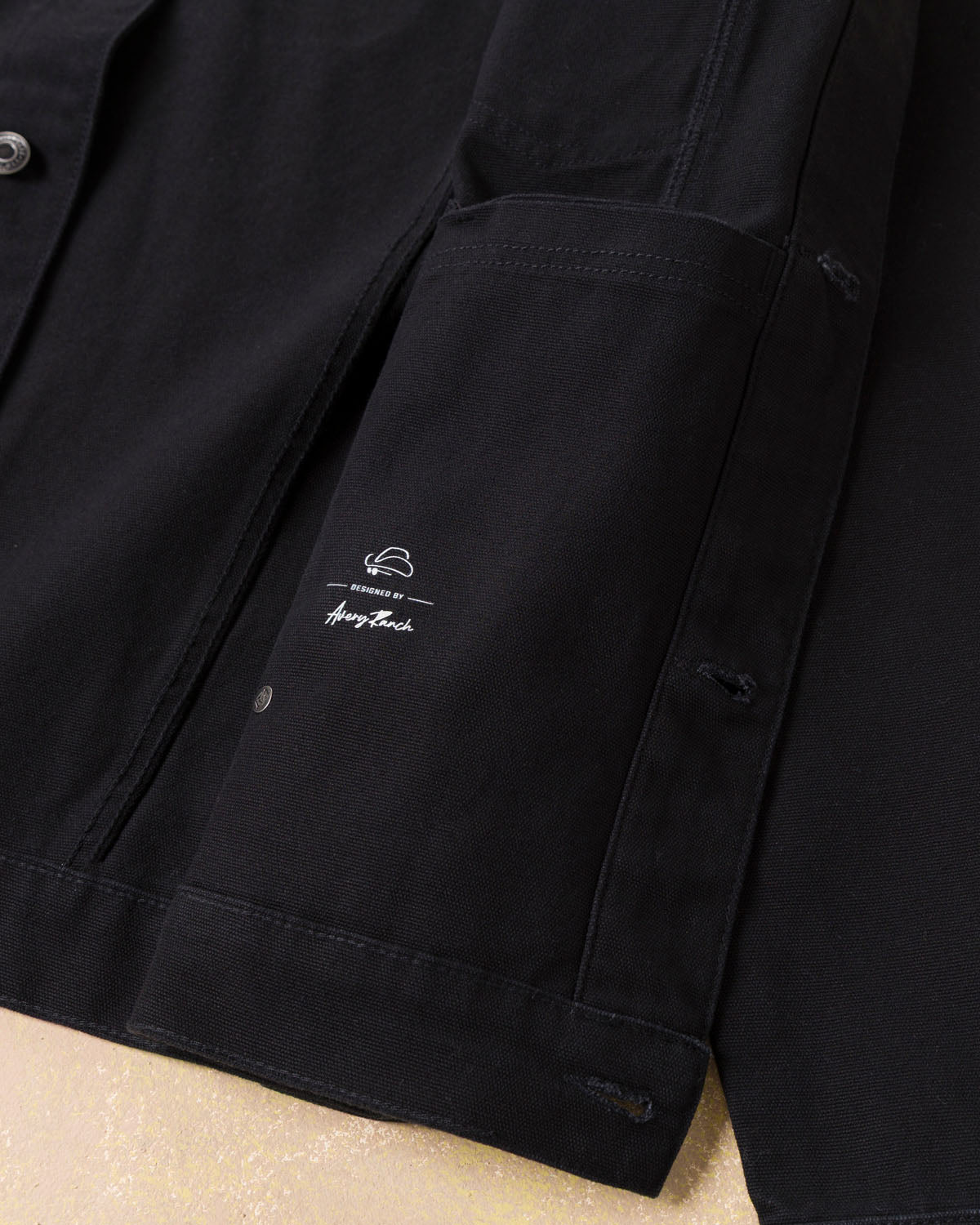 Avery Ranch X Cat Canvas Trucker Jacket